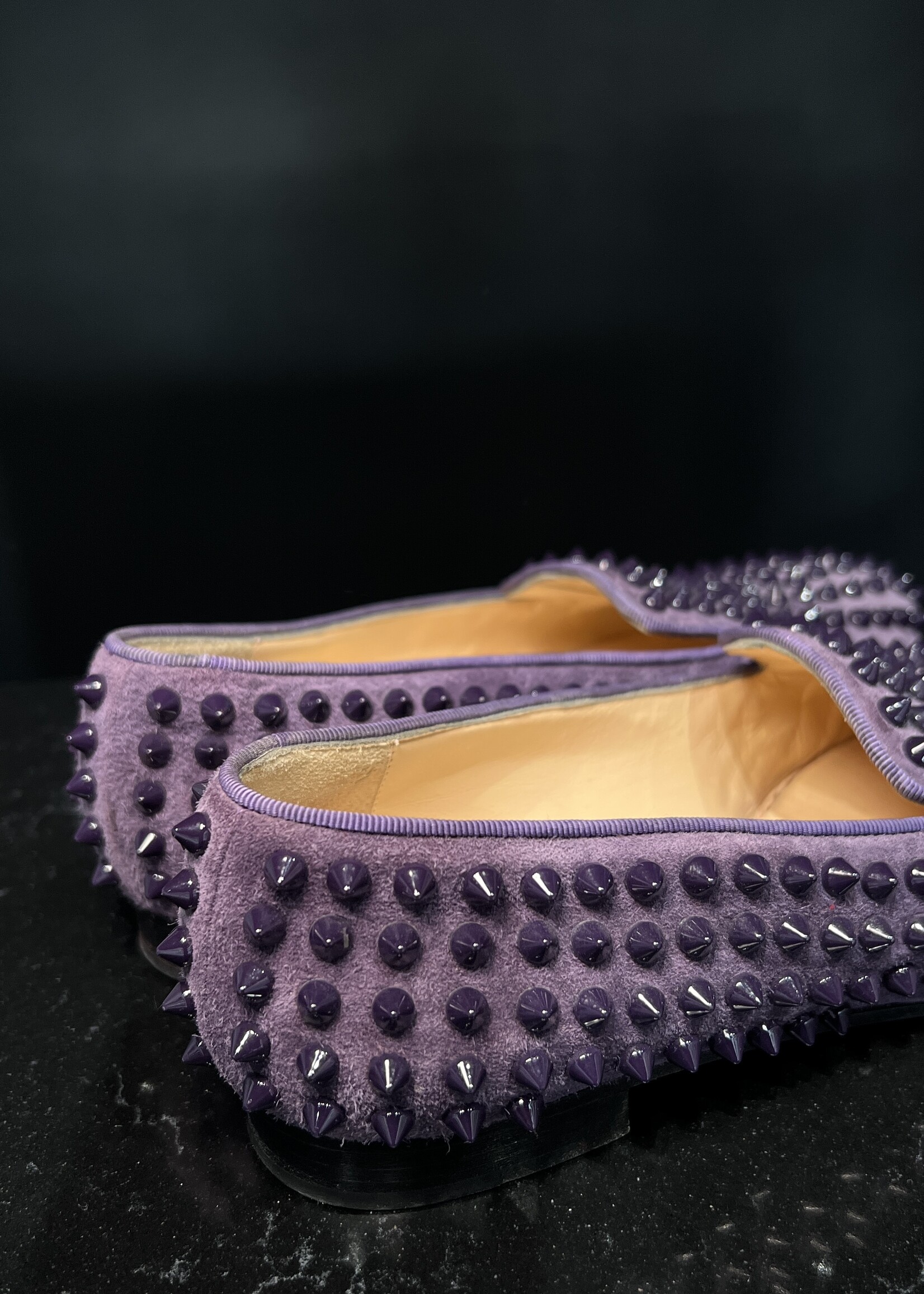 Christian Louboutin Christian Louboutin Dandelion Spiked Flats 38