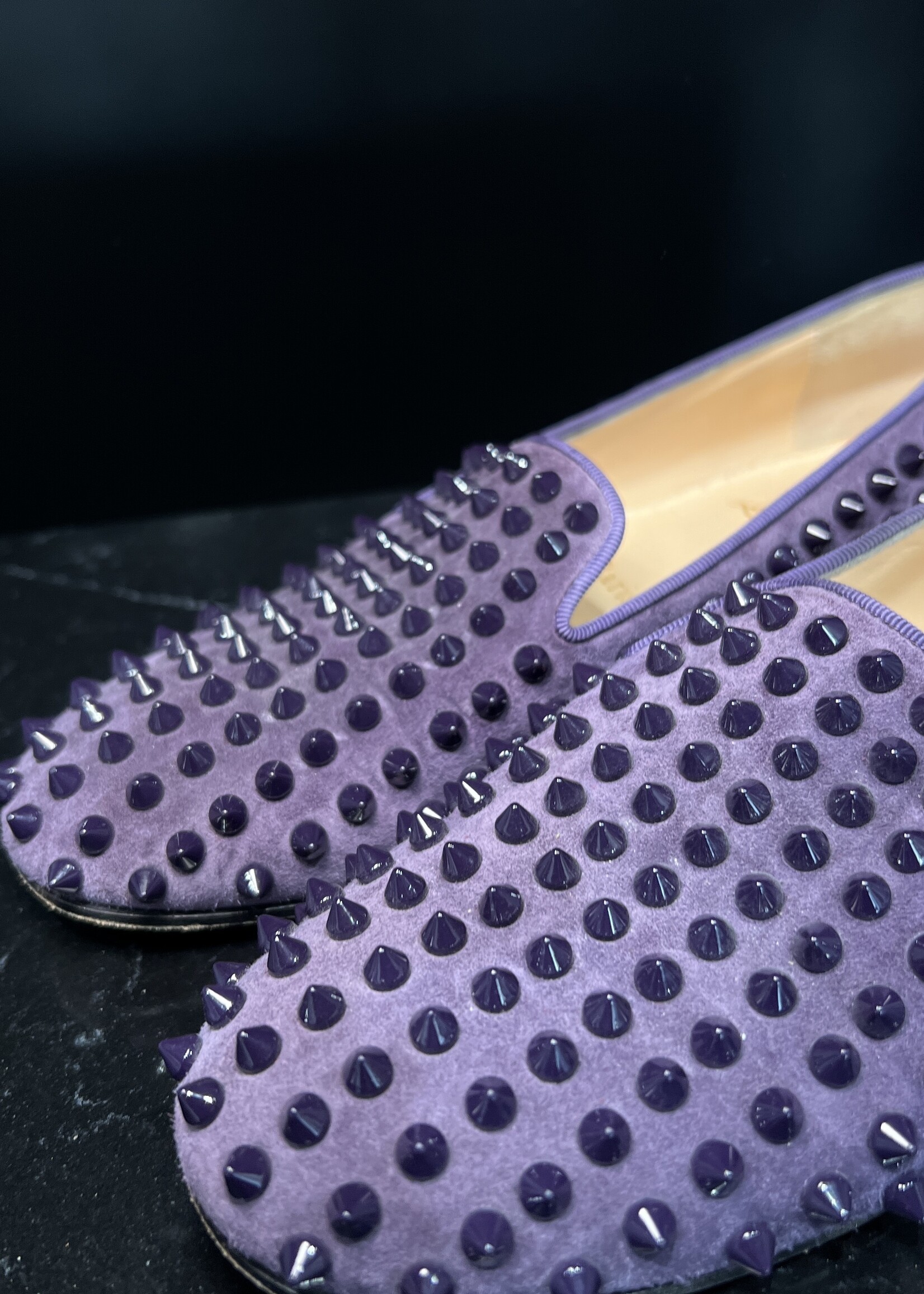 Christian Louboutin Christian Louboutin Dandelion Spiked Flats 38