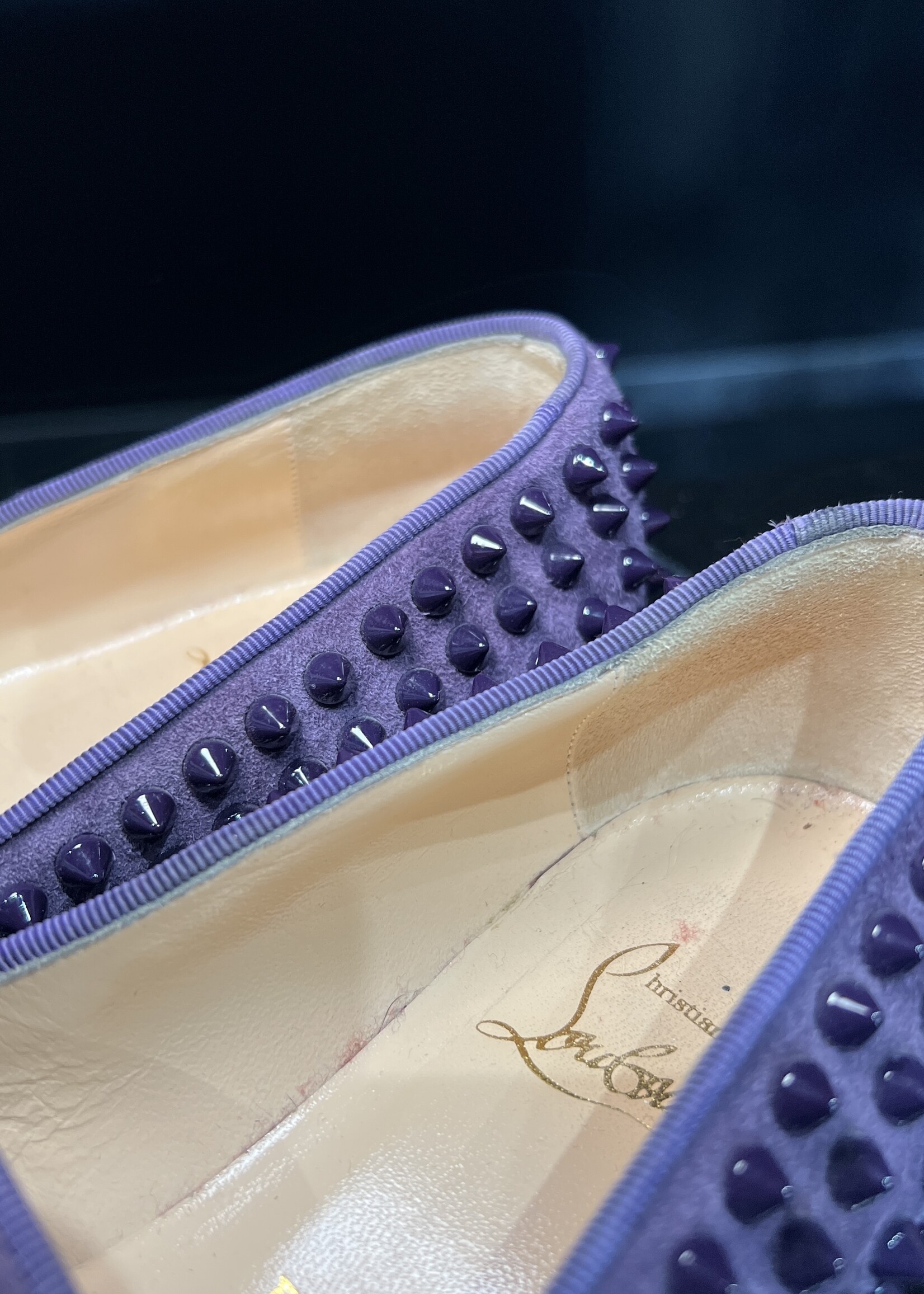 Christian Louboutin Christian Louboutin Dandelion Spiked Flats 38