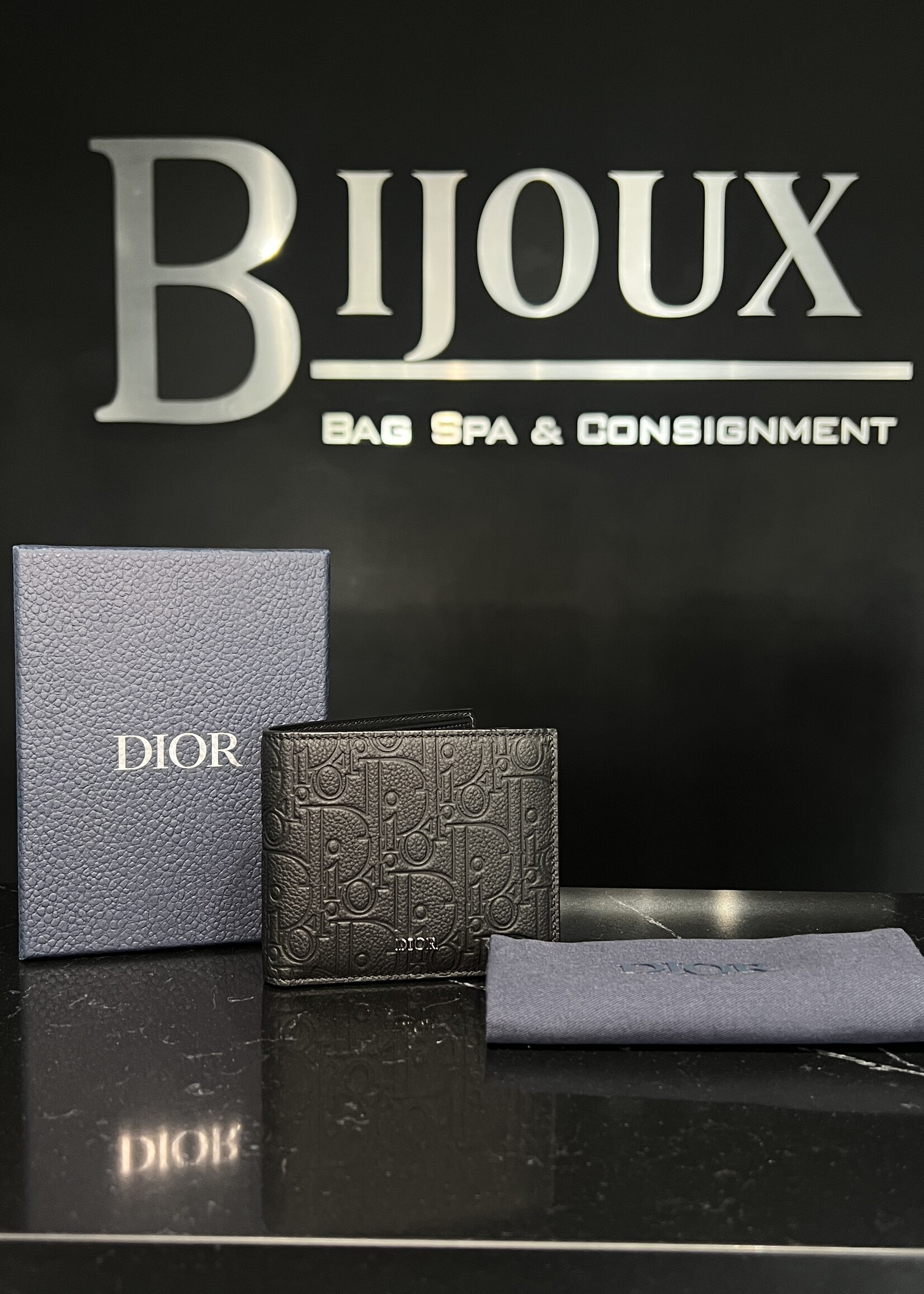 Christian Dior Christian Dior Wallet with Coin Pocket