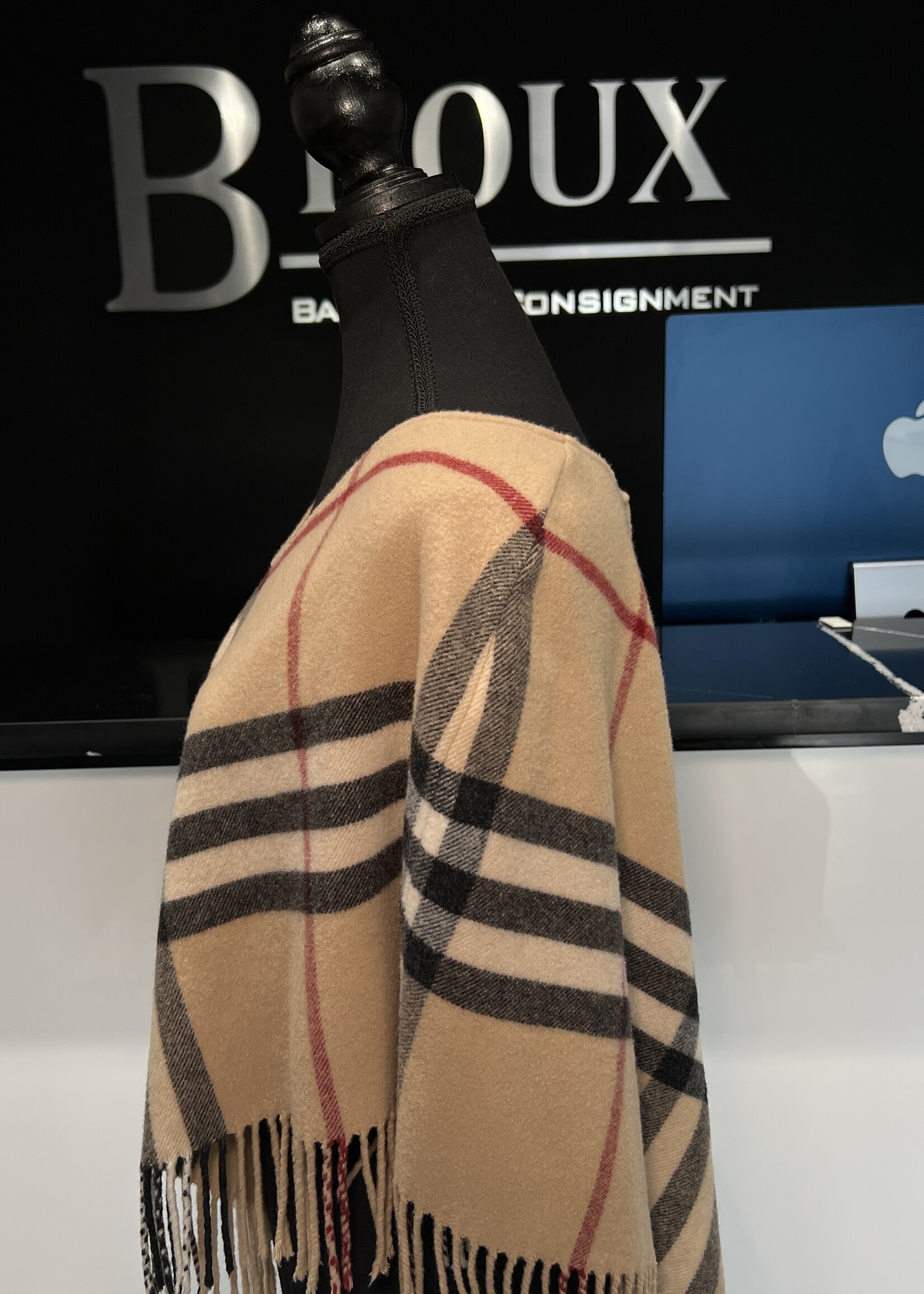 Burberry Burberry Nova Check Poncho