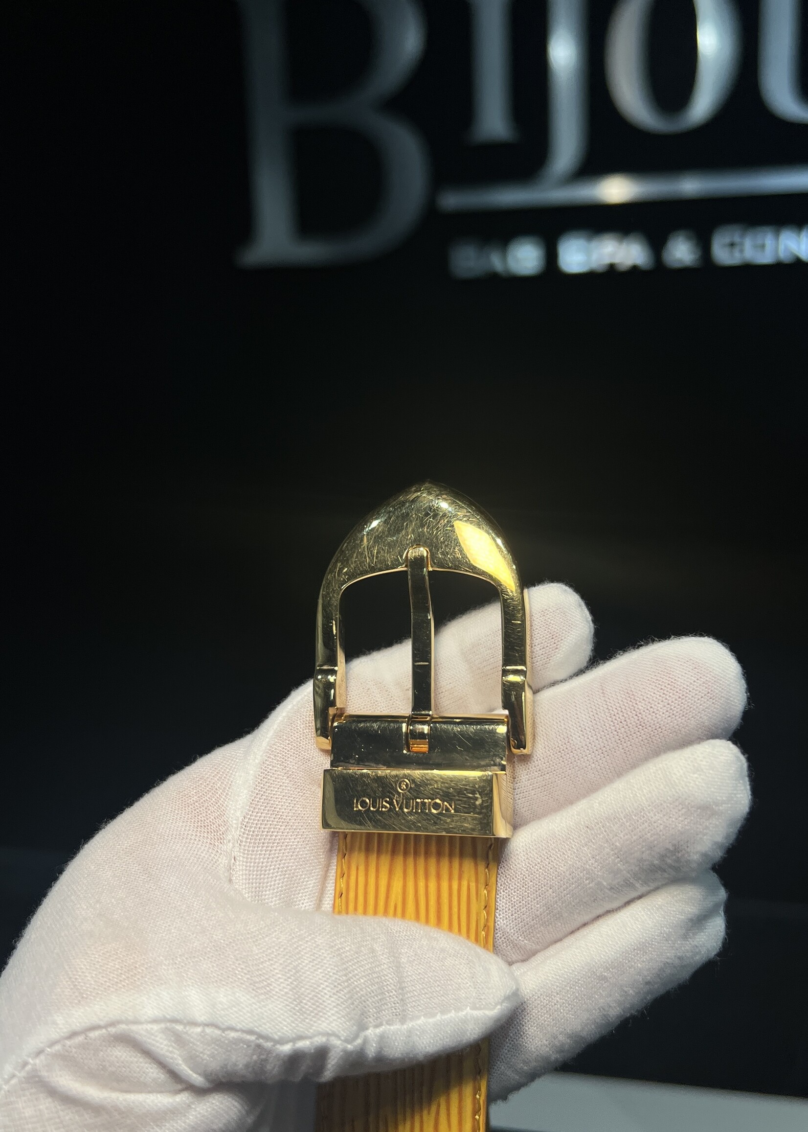 Louis Vuitton Louis Vuitton Epi Belt 85