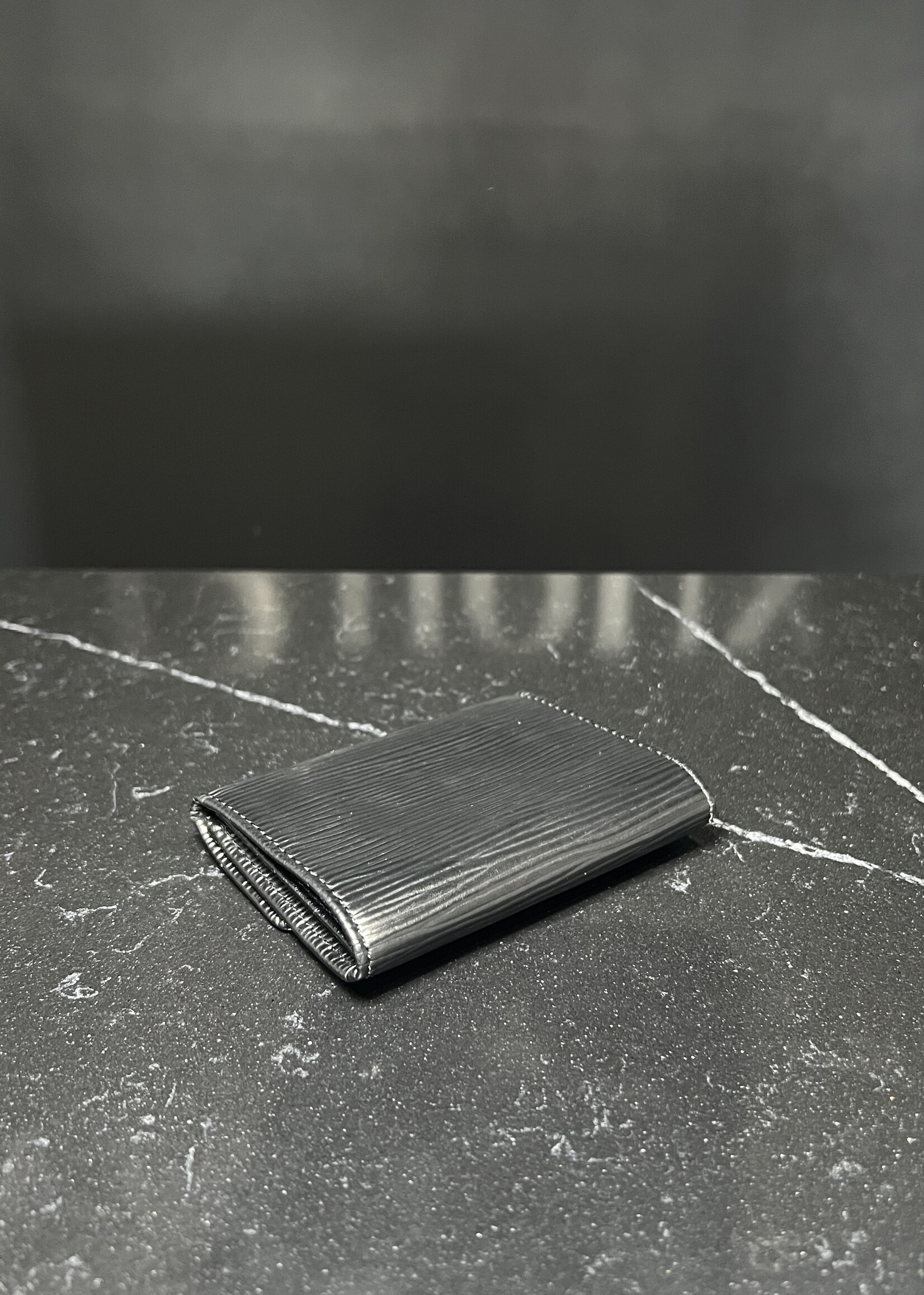 Louis Vuitton Louis Vuitton Black Epi Coin Purse