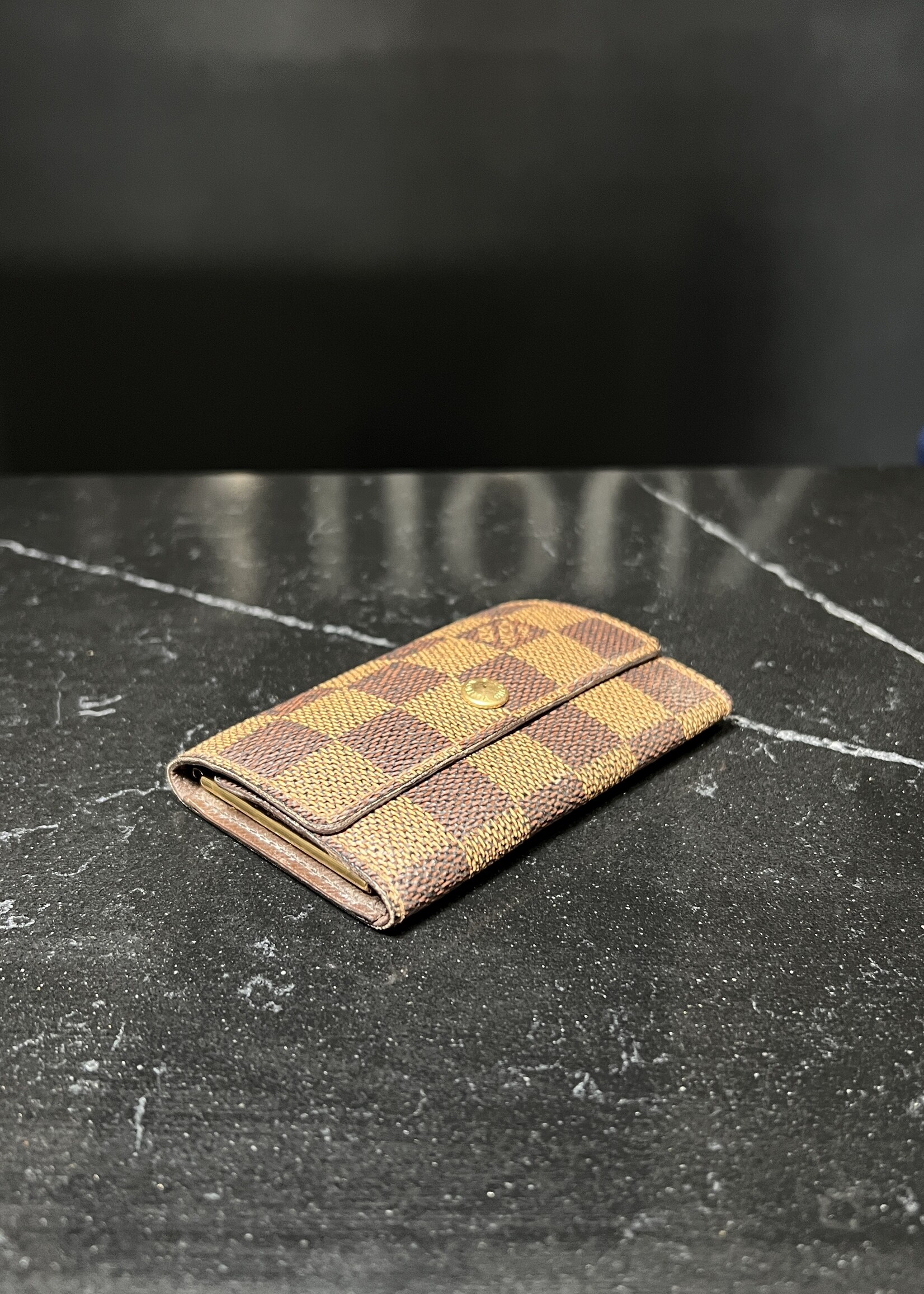 Louis Vuitton SOLD- Louis Vuitton Damier Ebene 6 Key Holder