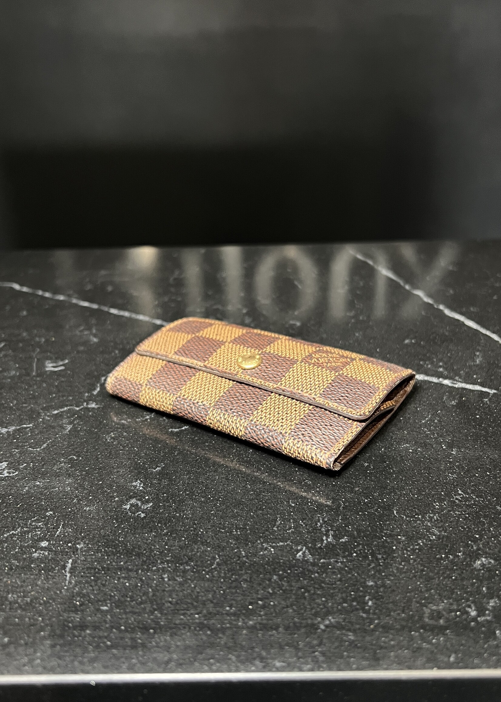 Louis Vuitton SOLD- Louis Vuitton Damier Ebene 6 Key Holder