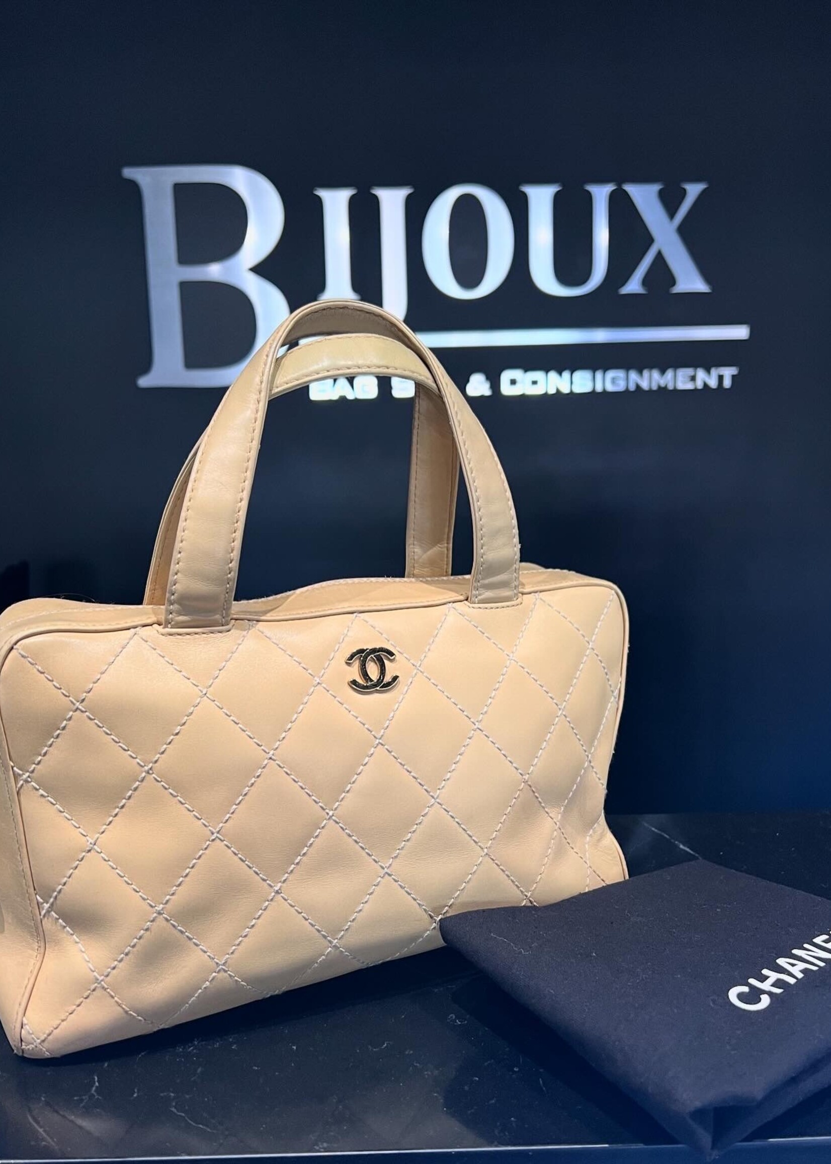 Chanel Chanel Quilted CC Bowler