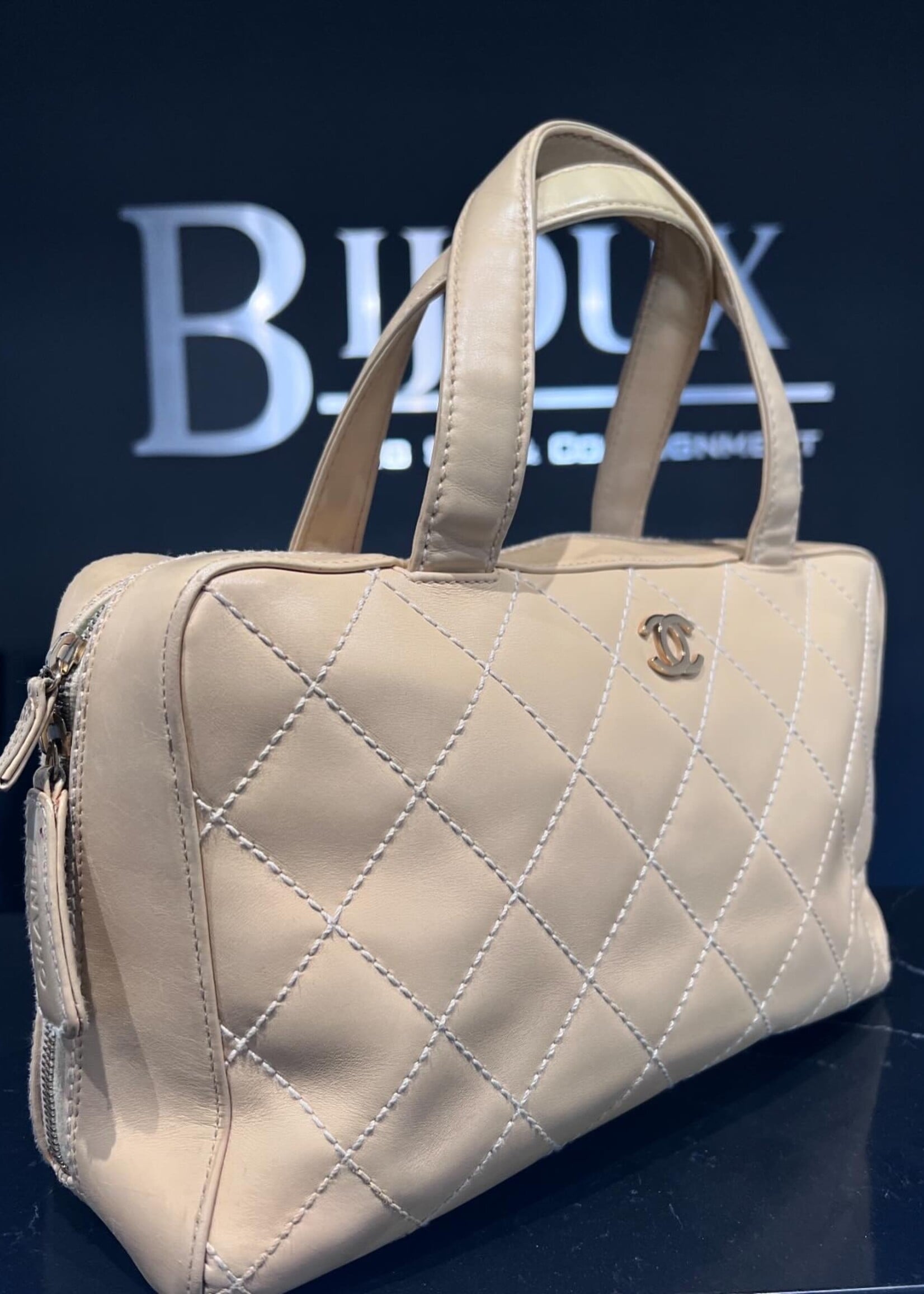 Chanel Chanel Quilted CC Bowler