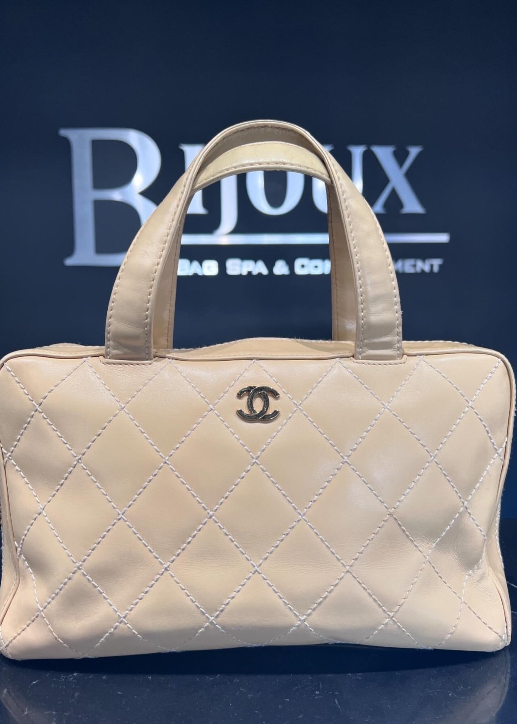 Chanel Chanel Quilted CC Bowler