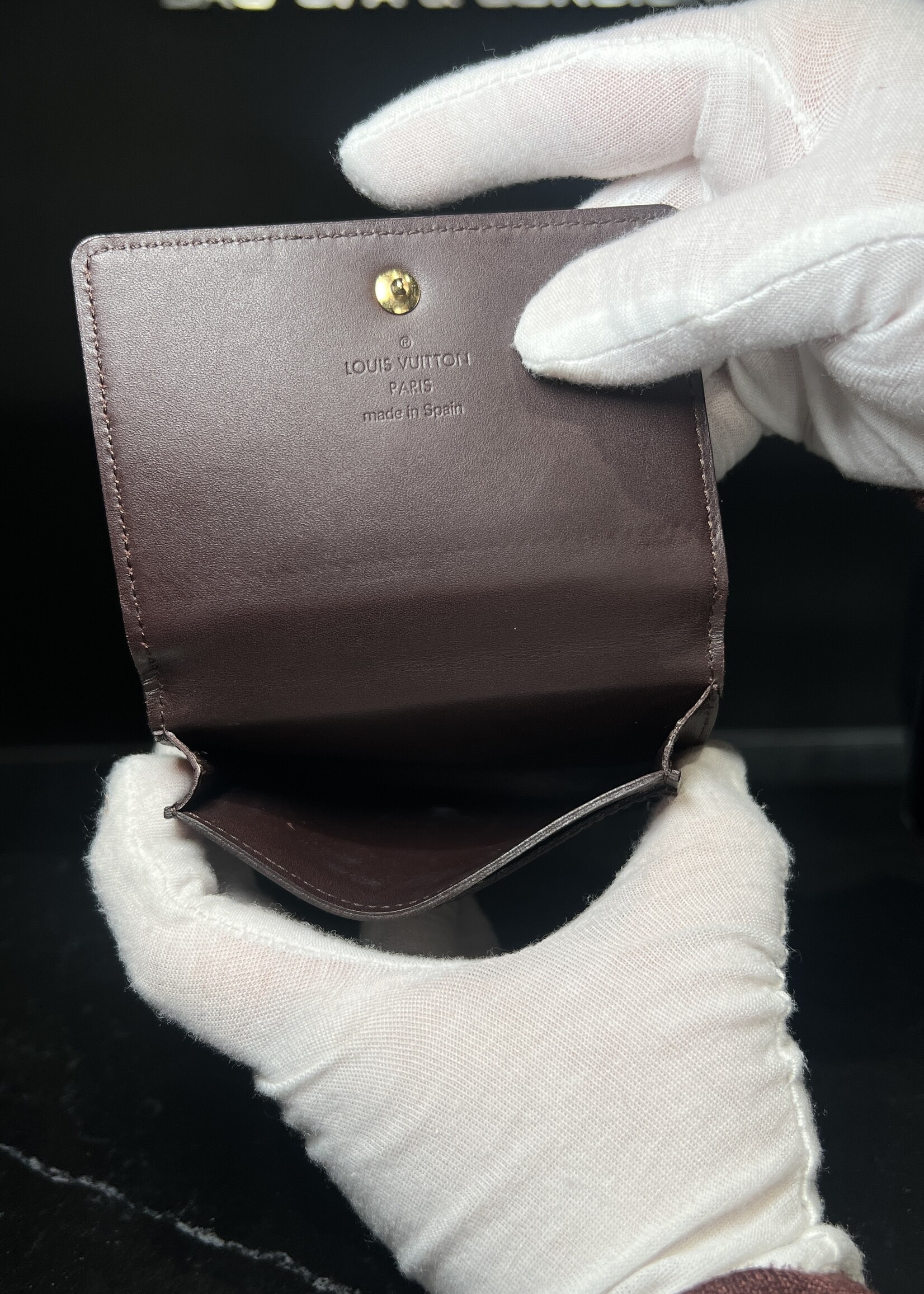 Louis Vuitton Louis Vuitton Bifold Vernis Card Holder