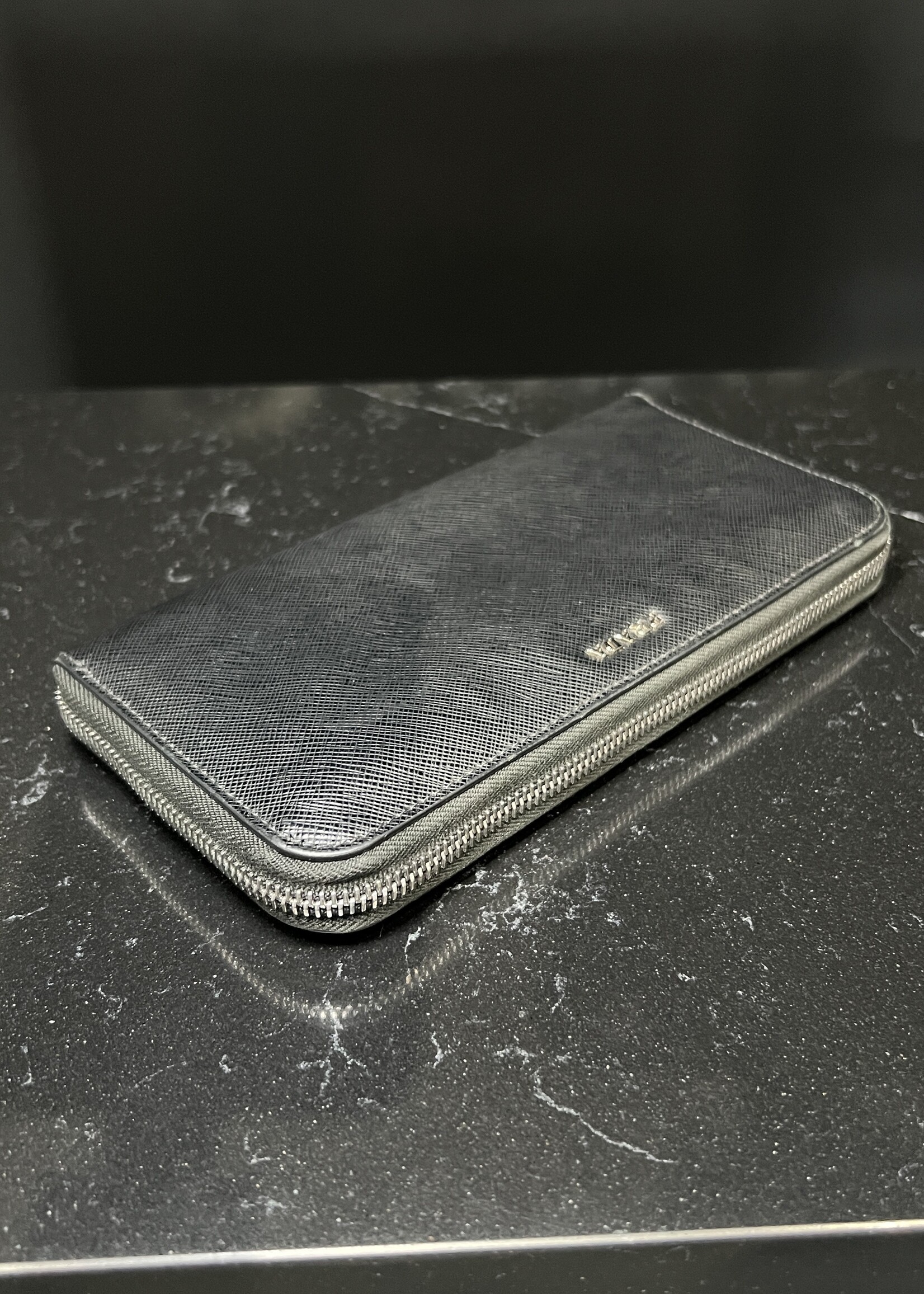 Prada Prada Saffiano Leather Wallet
