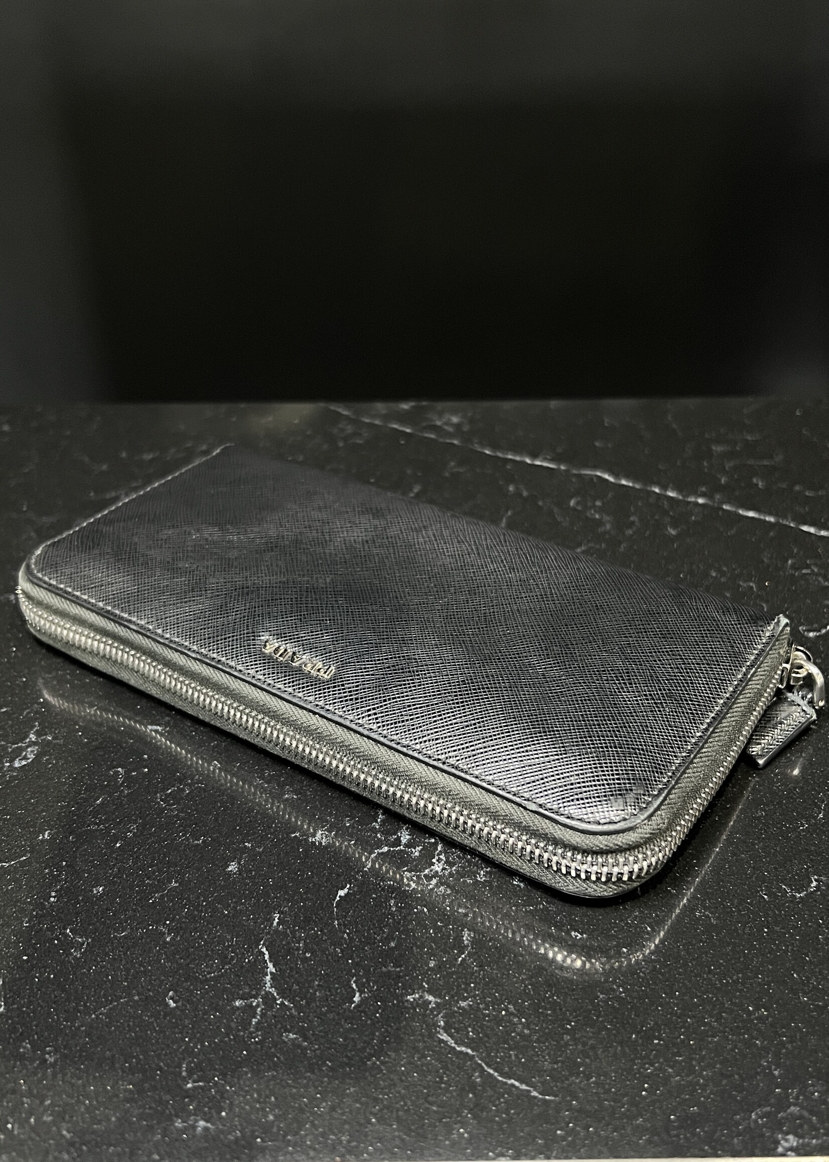 Prada Prada Saffiano Leather Wallet