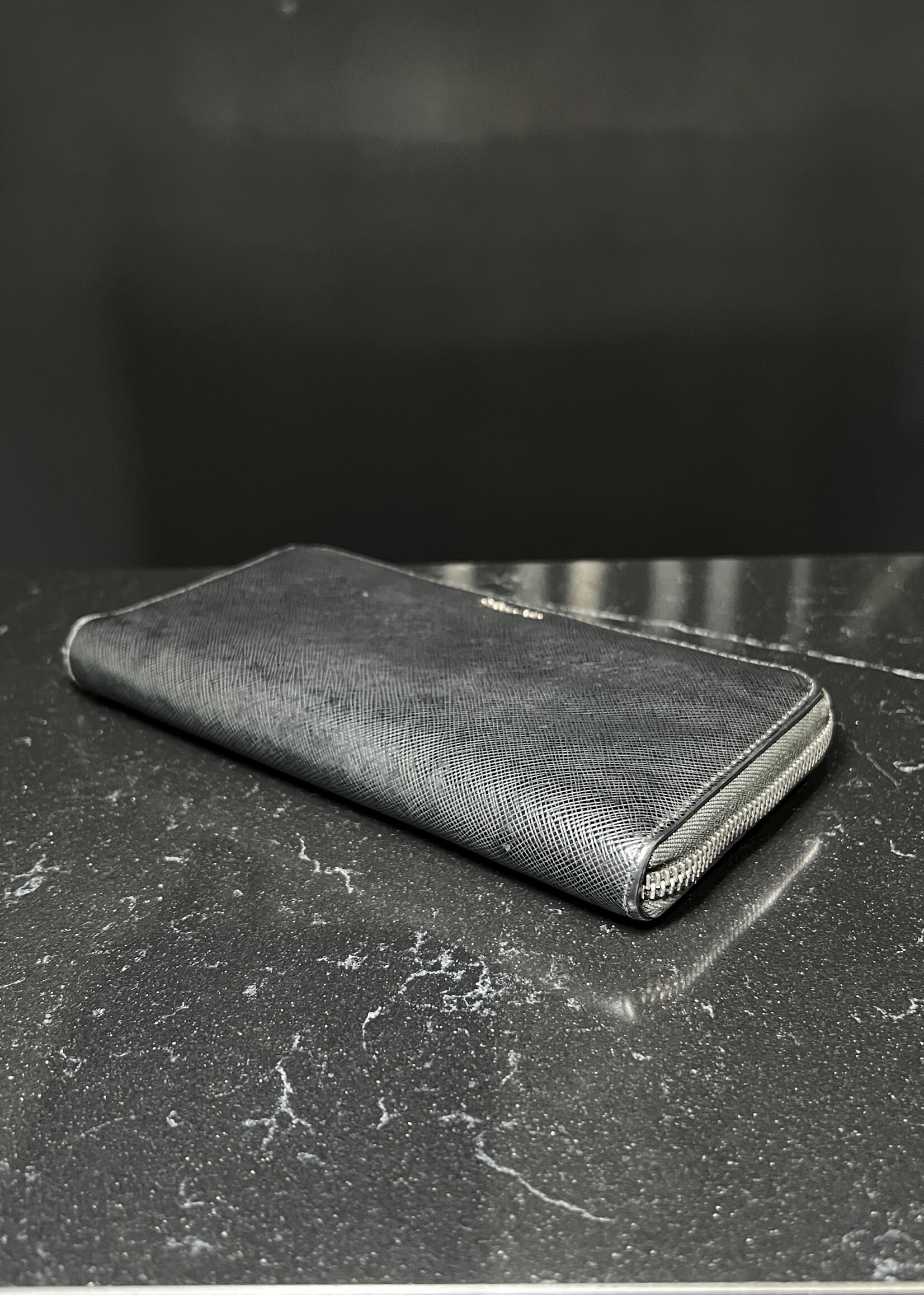 Prada Prada Saffiano Leather Wallet