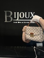 Louis Vuitton Louis Vuitton Damier Azur Croisette Satchel