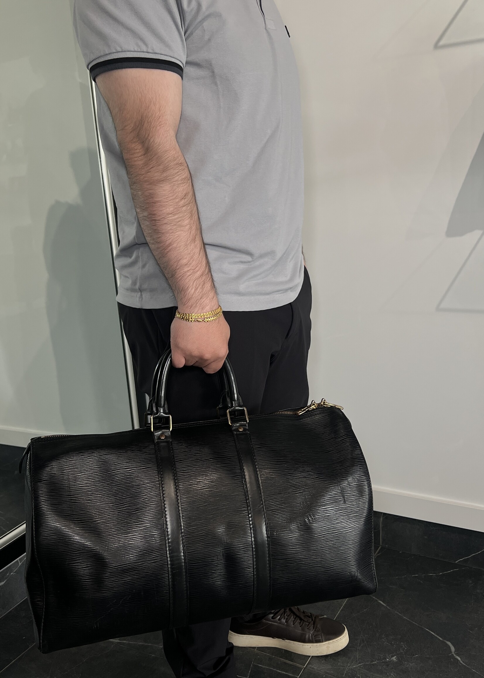 Louis Vuitton SOLD- Louis Vuitton Keepall 50 Epi