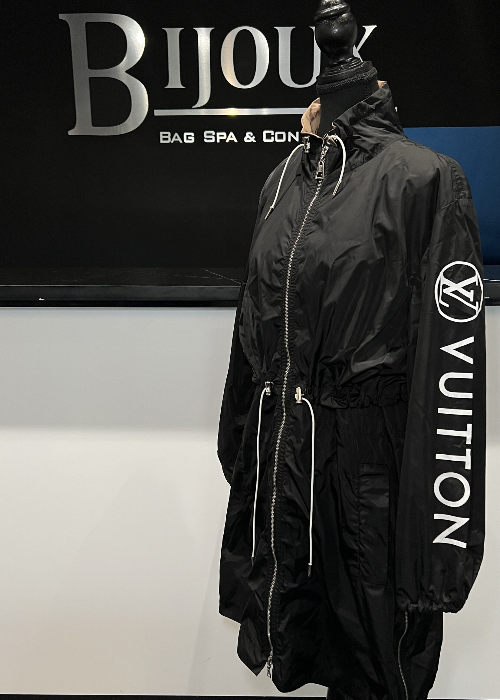 Louis Vuitton Louis Vuitton Logo Print Jacket