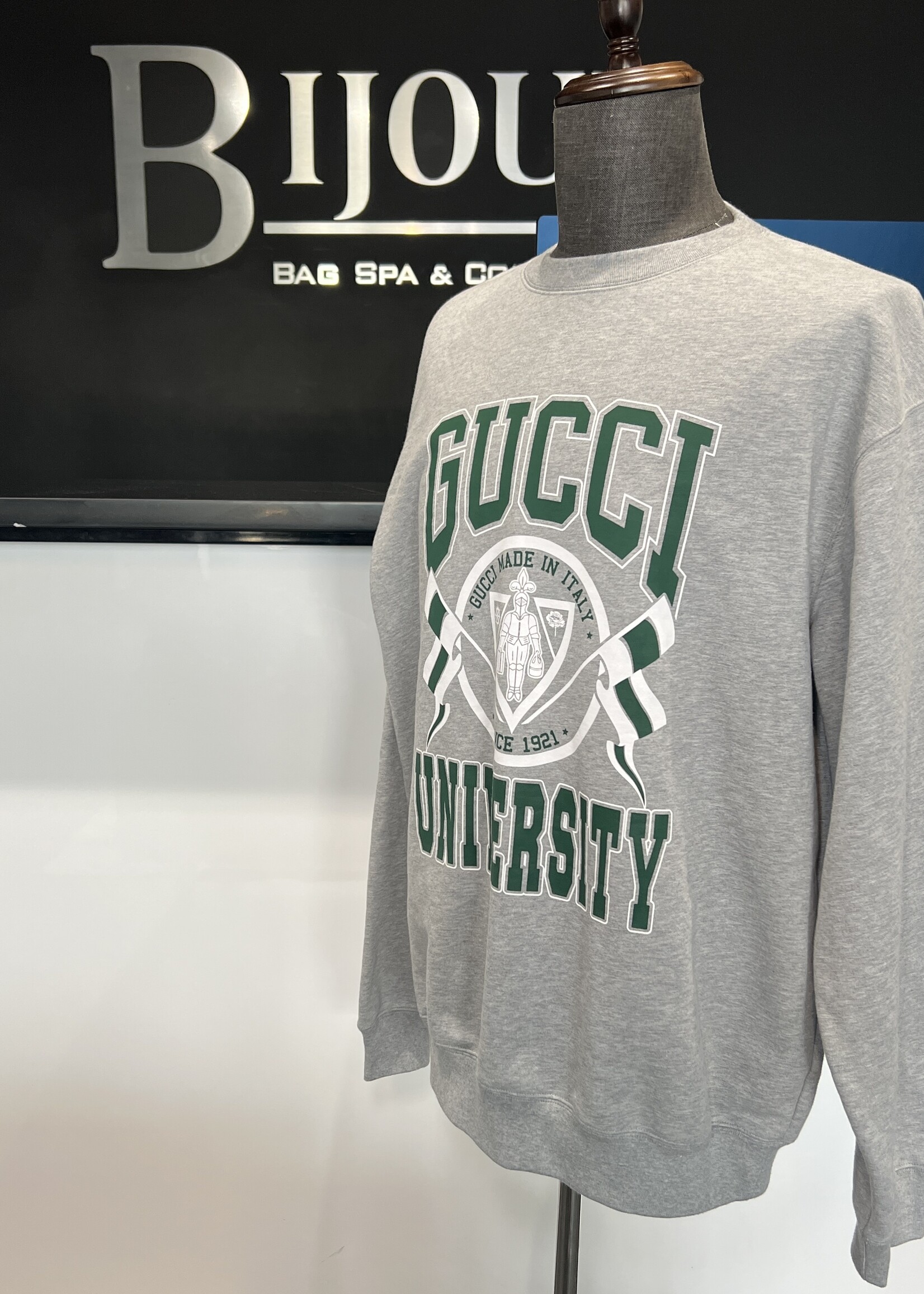 Gucci Gucci Printed Jersey Sweatshirt