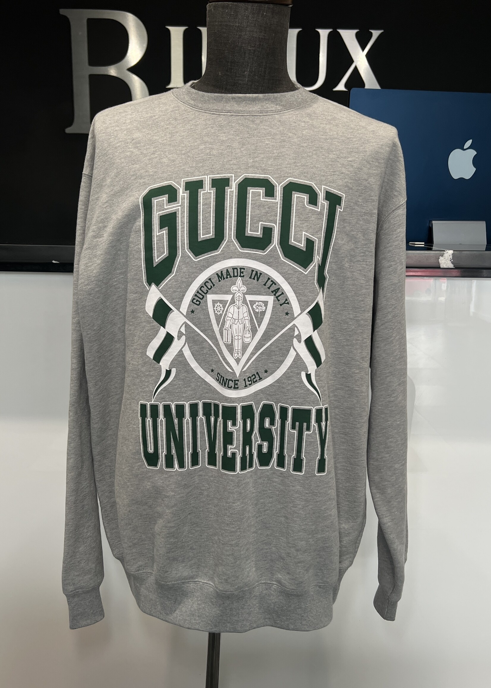 Gucci Gucci Printed Jersey Sweatshirt