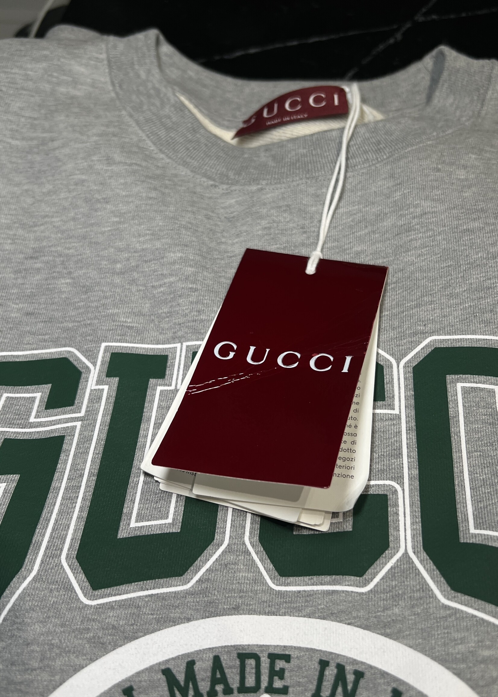 Gucci Gucci Printed Jersey Sweatshirt