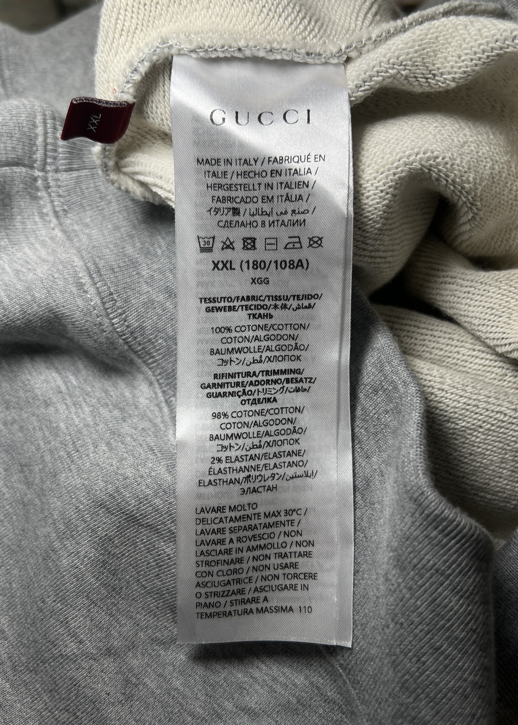 Gucci Gucci Printed Jersey Sweatshirt