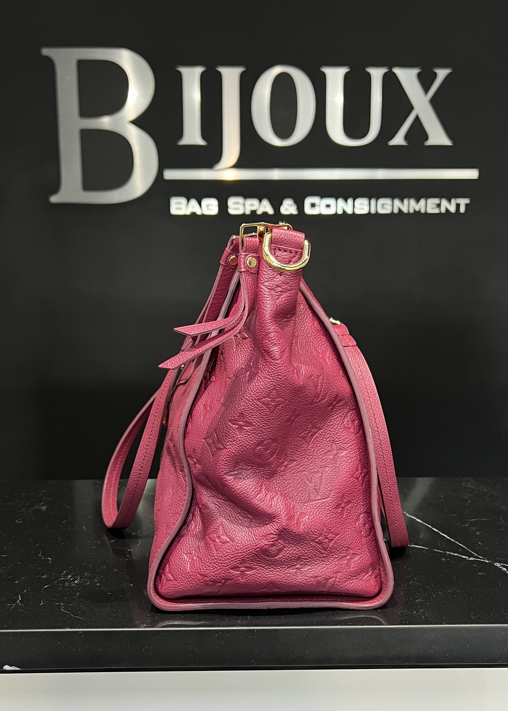 Louis Vuitton SOLD - Louis Vuitton Burgundy  Monogram Lumineuse GM
