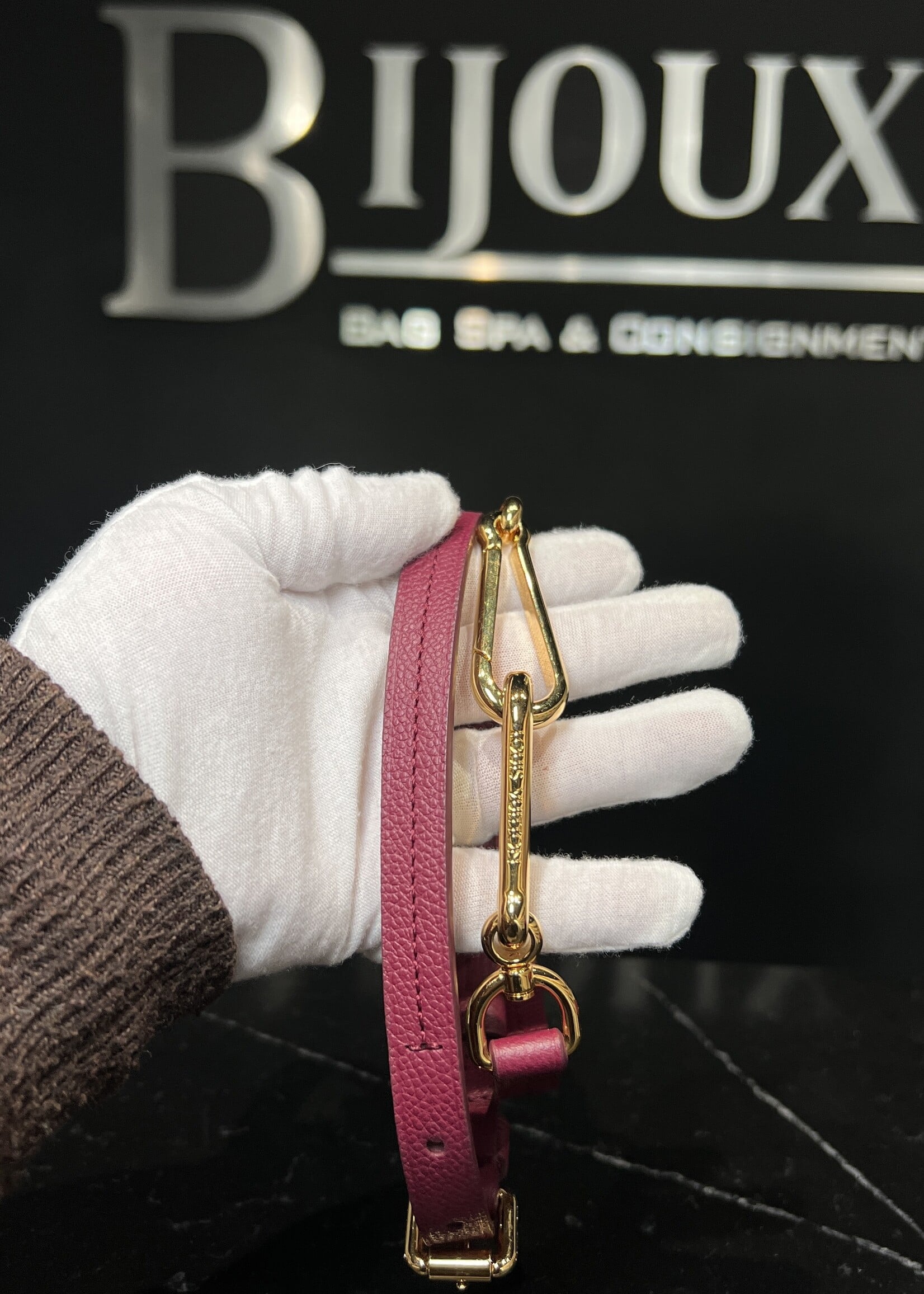 Louis Vuitton Louis Vuitton Burgundy  Monogram Lumineuse GM