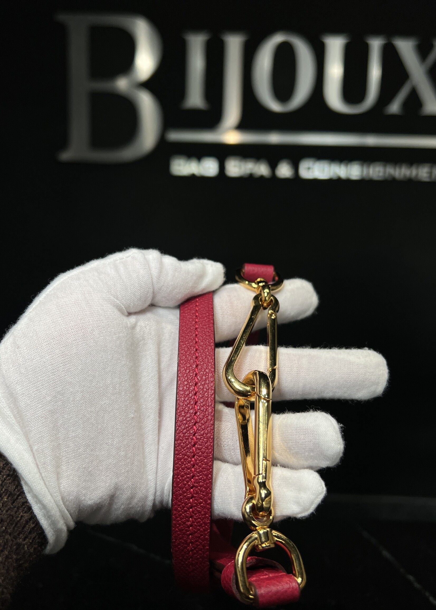 Louis Vuitton Louis Vuitton Red Monogram Lumineuse GM