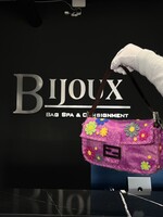 Fendi SOLD - Fendi Baguette Floral Pink Bag