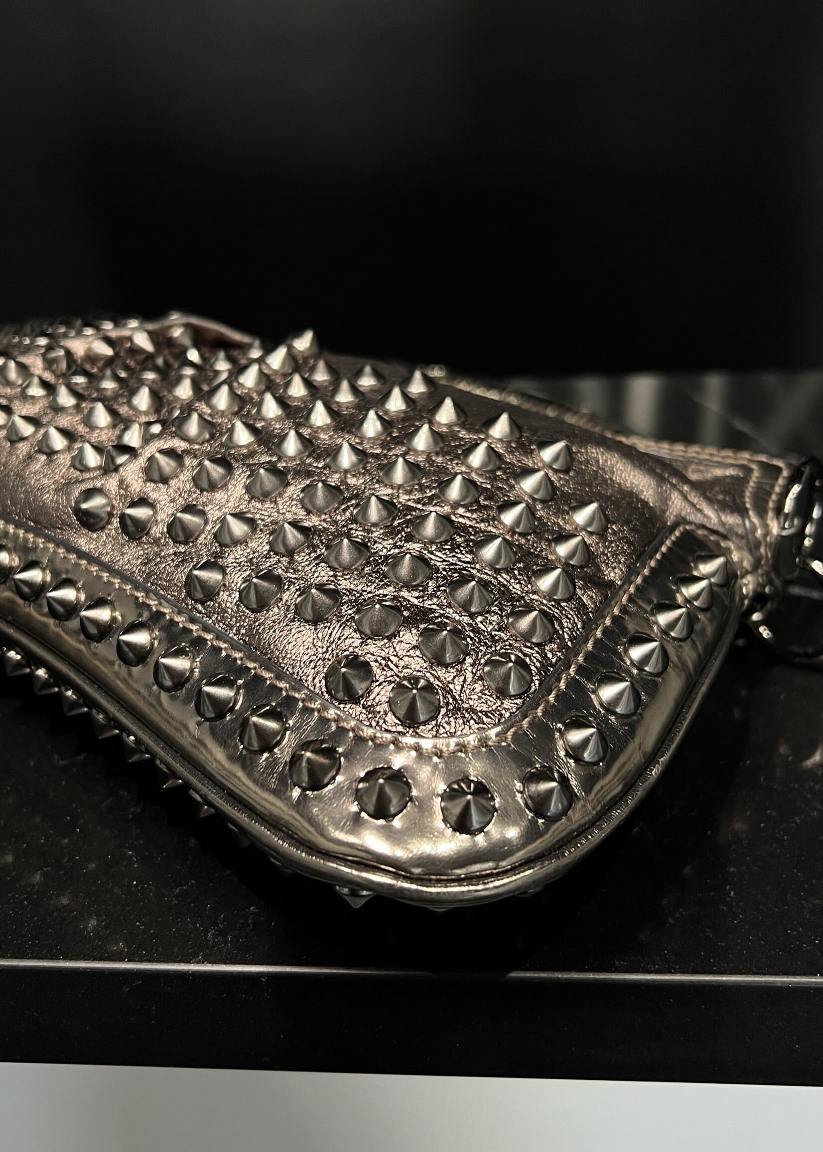 Burberry Burberry Studded Leather Shoulder