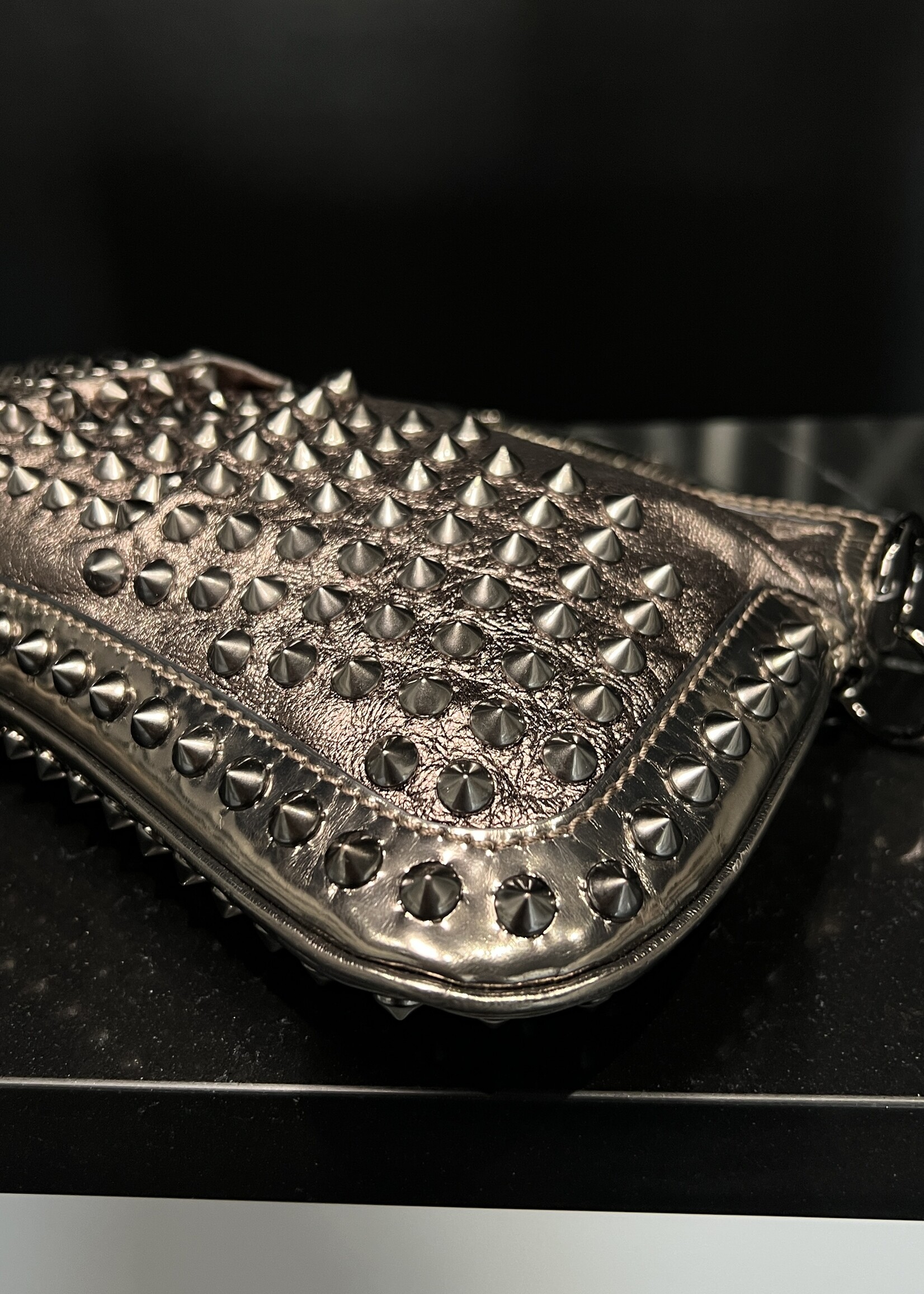 Burberry SOLD- Burberry Studded Leather Shoulder