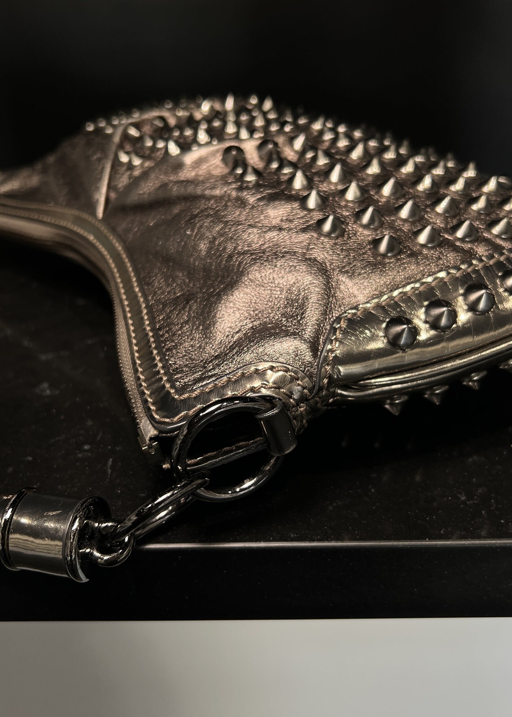 Burberry Burberry Studded Leather Shoulder