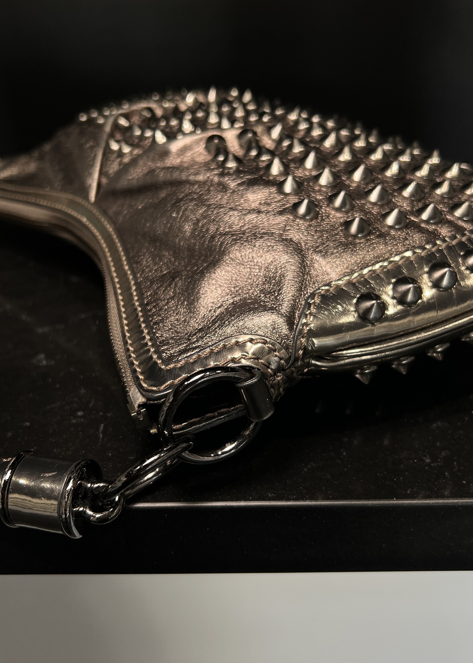 Burberry SOLD- Burberry Studded Leather Shoulder