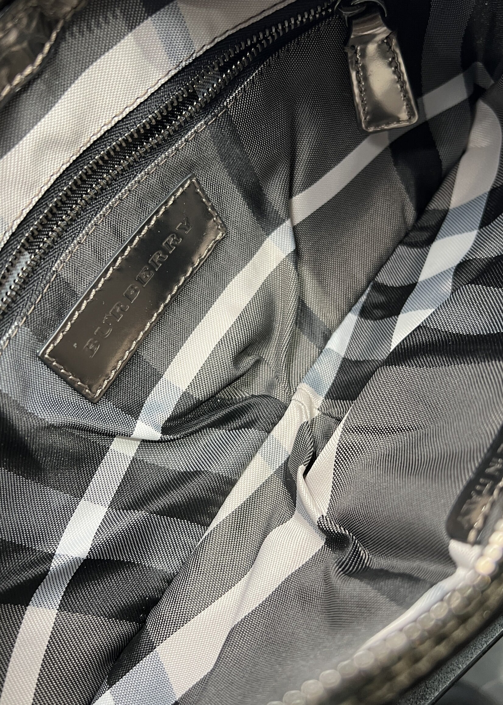 Burberry Burberry Studded Leather Shoulder