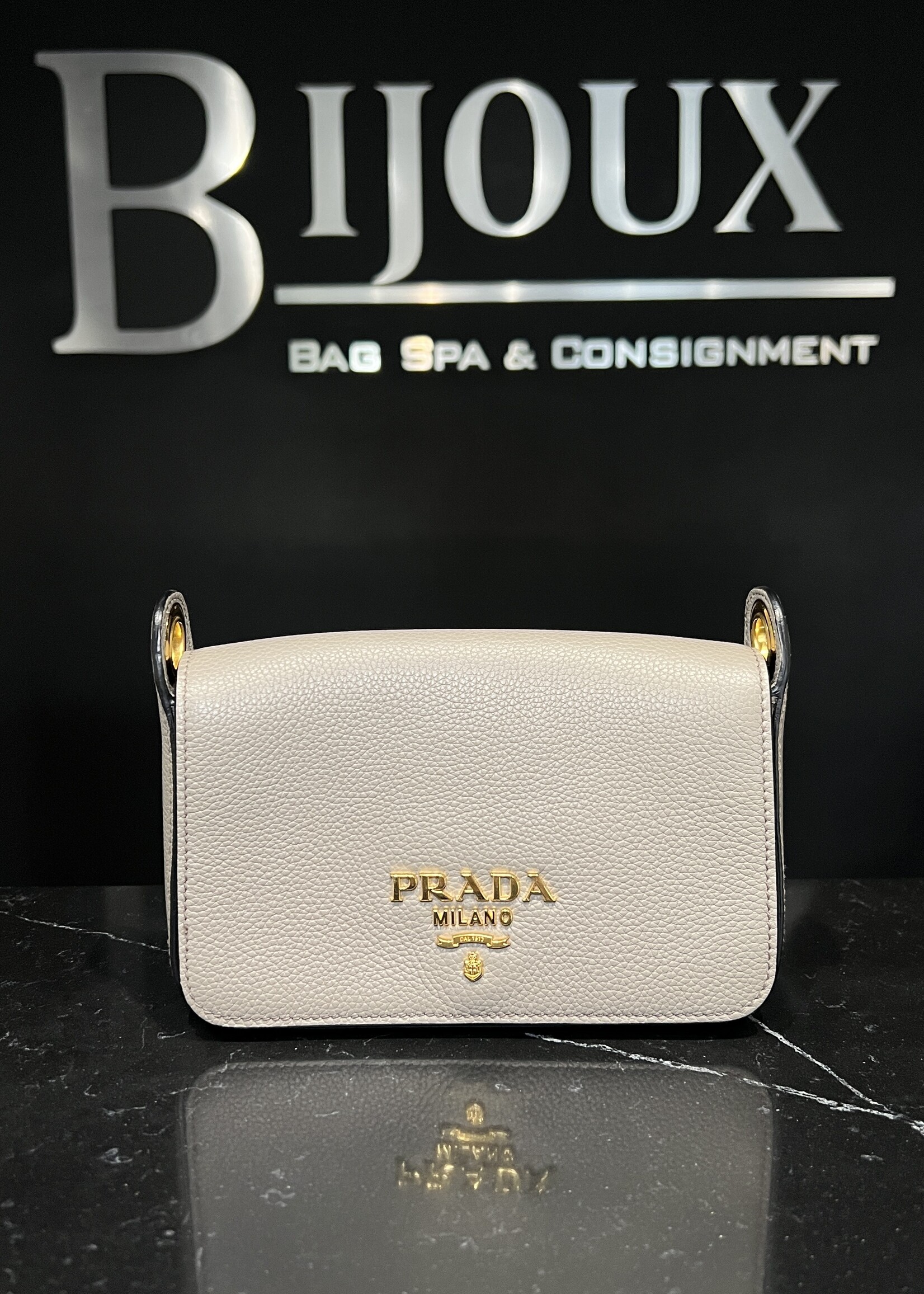 Prada Prada Vitello Phenix Crossbody