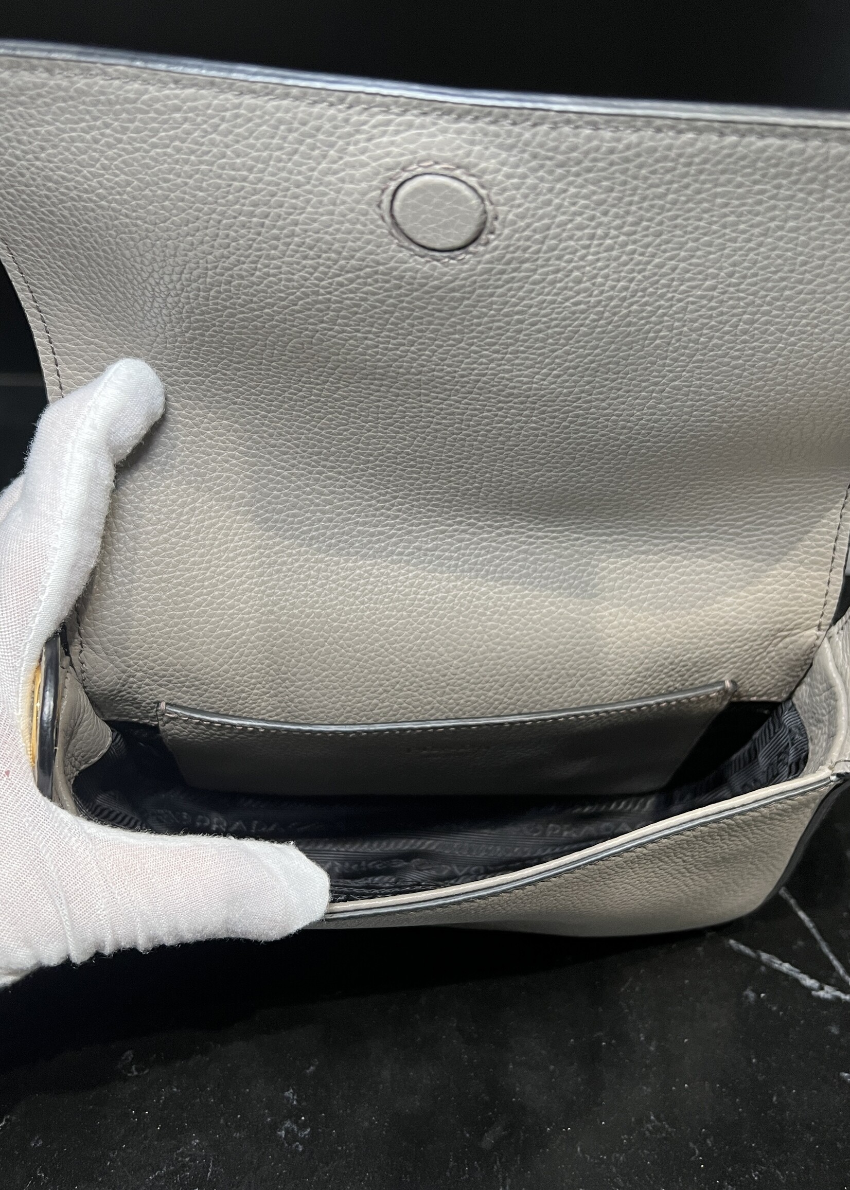 Prada Prada Vitello Phenix Crossbody
