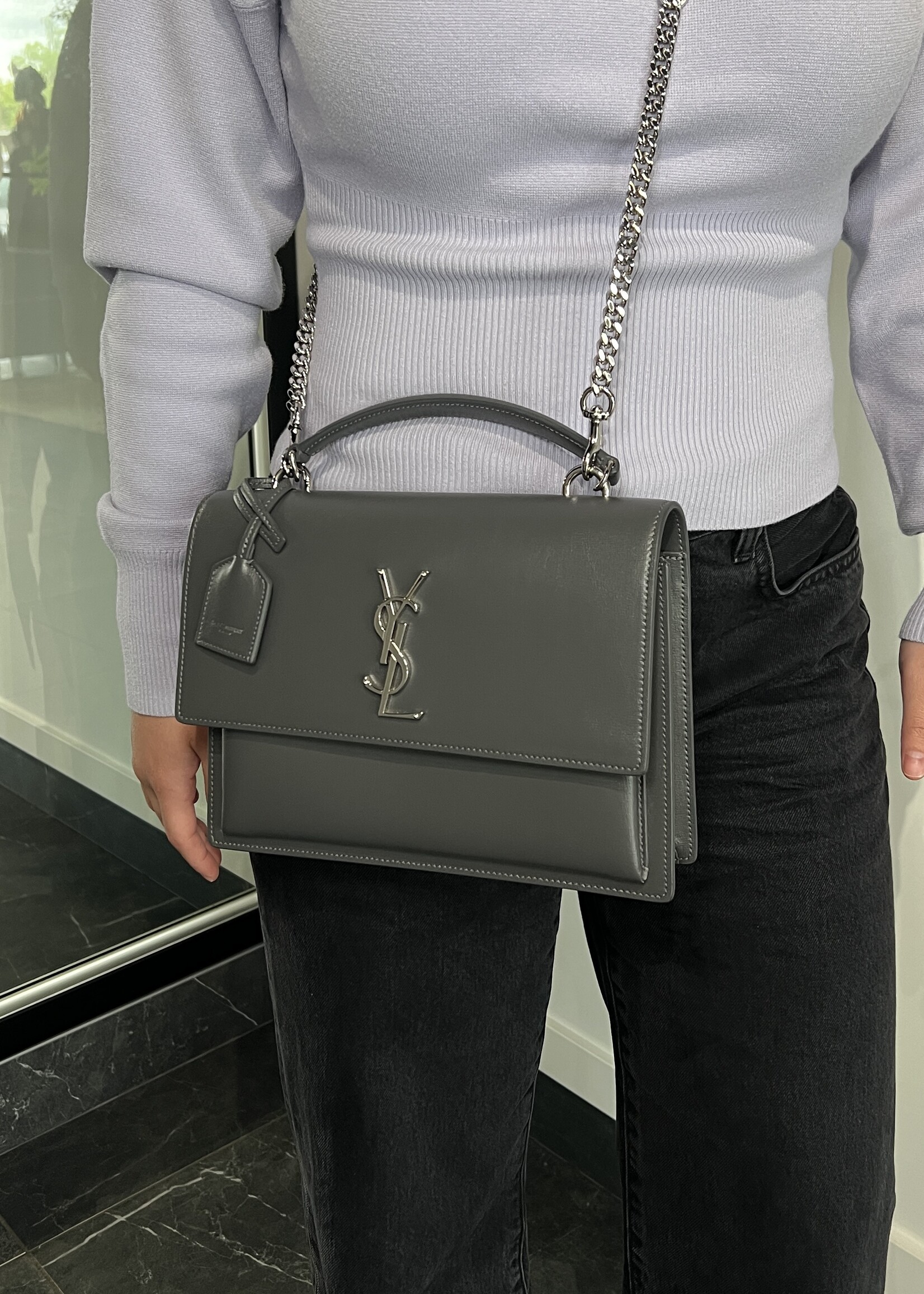 Saint Laurent Saint Laurent Medium Sunset Fog