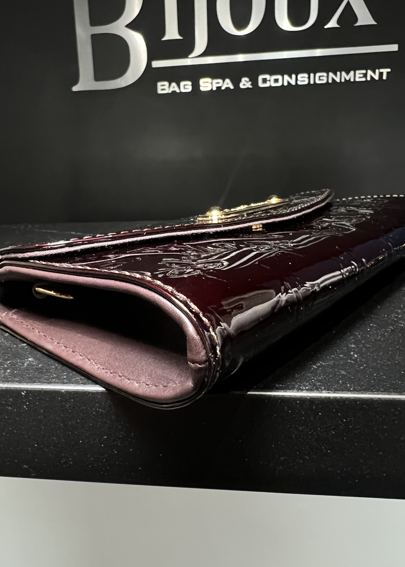 Louis Vuitton SOLD - Louis Vuitton Sunset Amarante Vernis