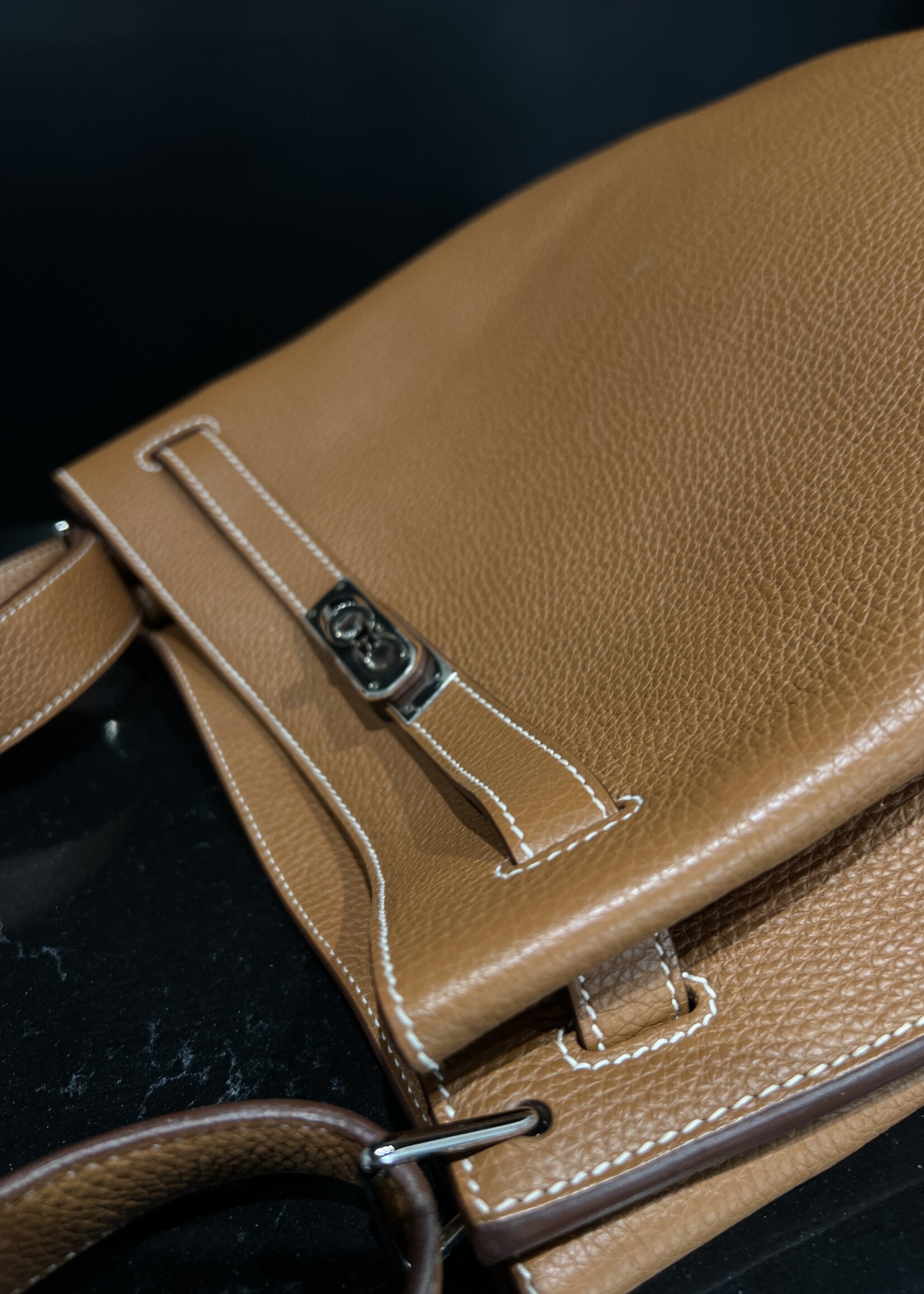Hermes SOLD. - Hermes So Kelly 26 Togo Gold