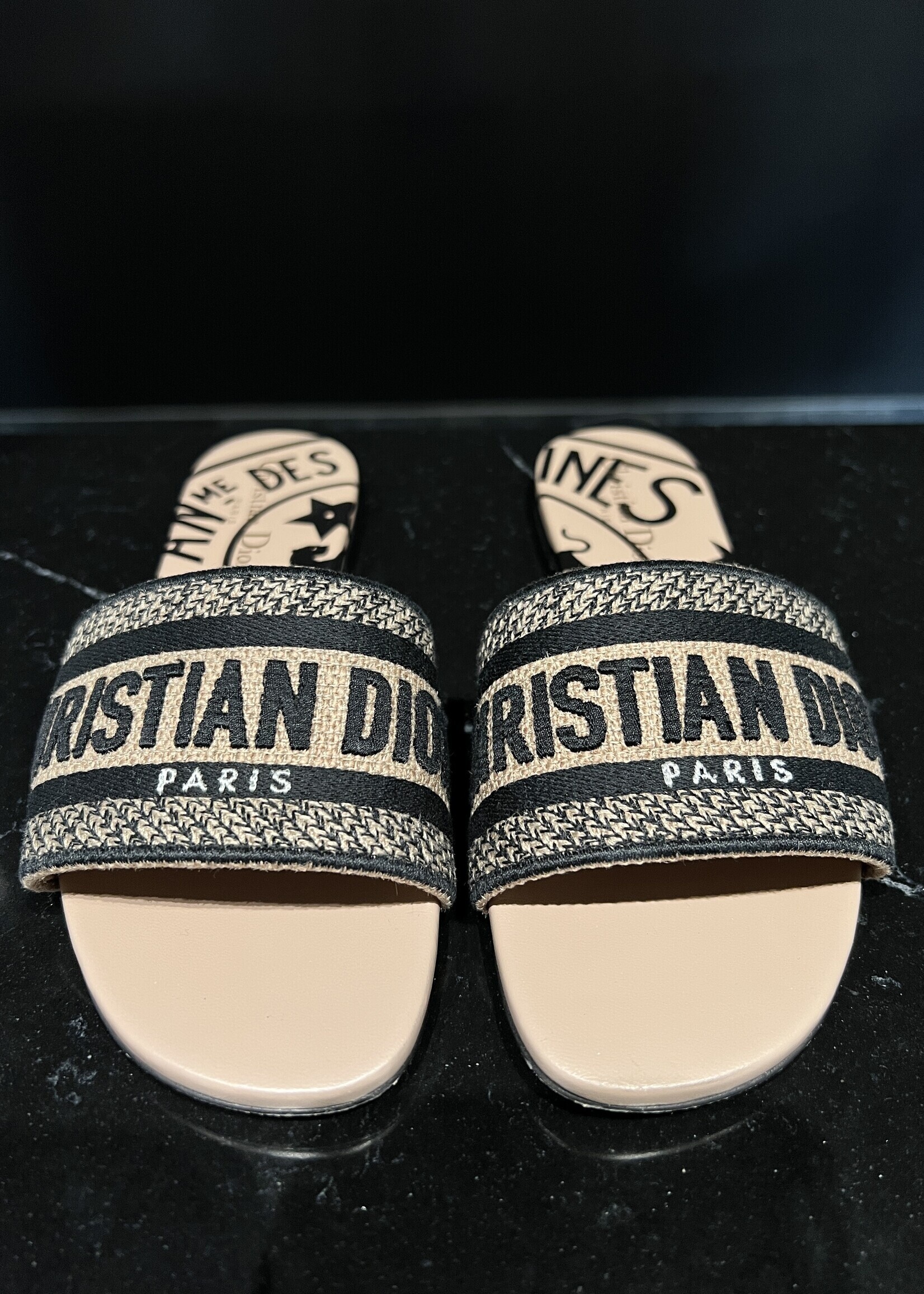 Christian Dior Christian Dior Sandals Navy 37
