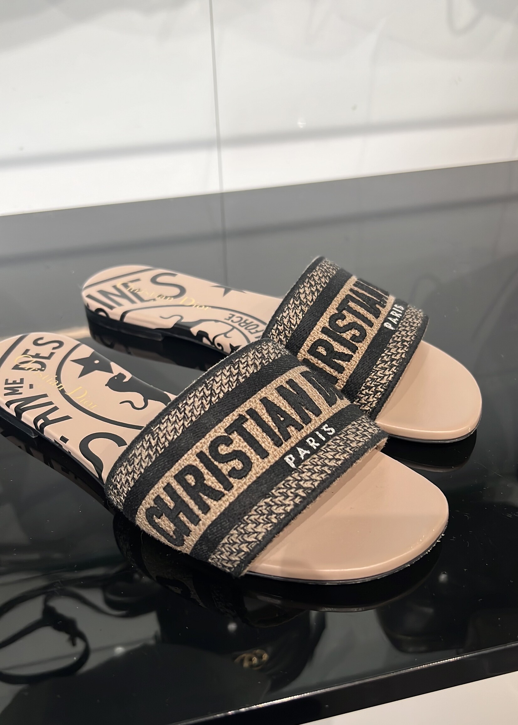Christian Dior Christian Dior Sandals Navy 37