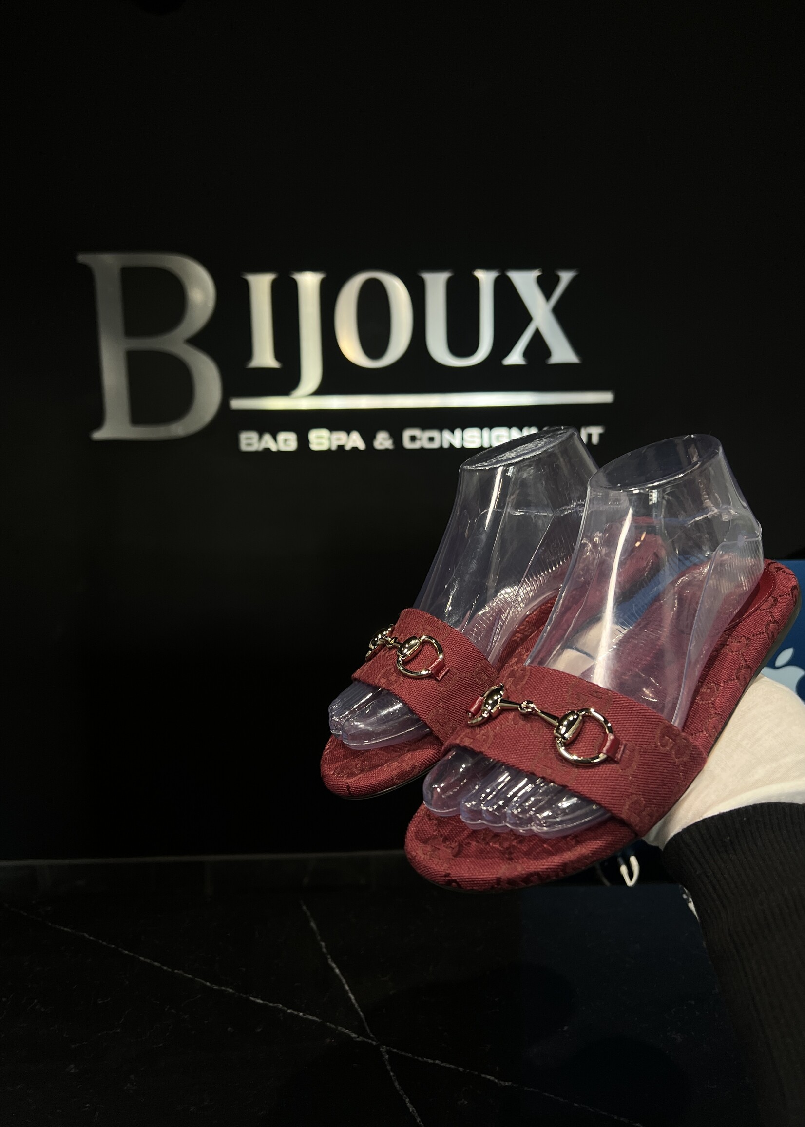 Gucci Gucci Siaga Horsebit Slides 37.5