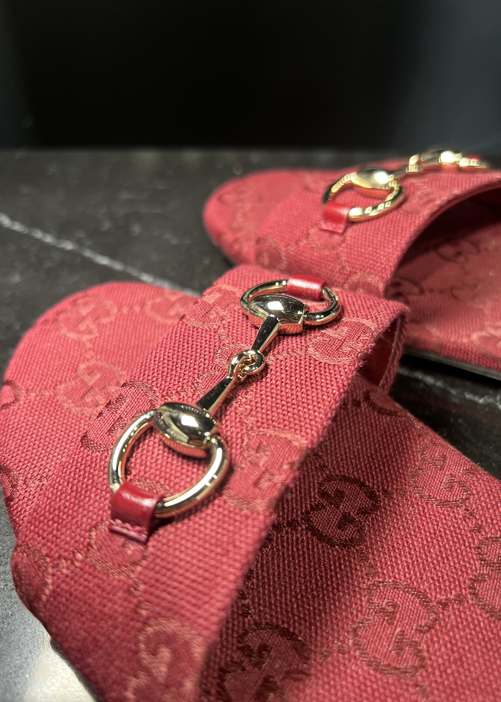 Gucci Gucci Siaga Horsebit Slides 37.5