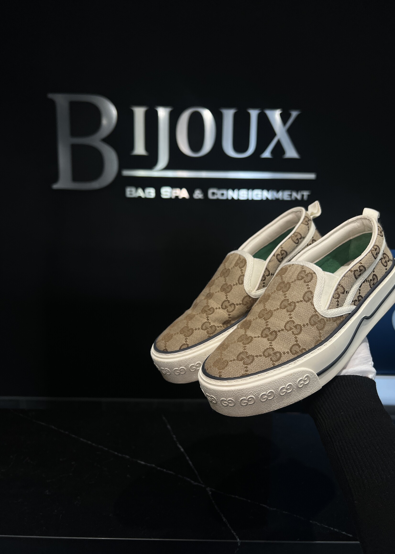 Gucci Gucci Slip On Sneakers -36