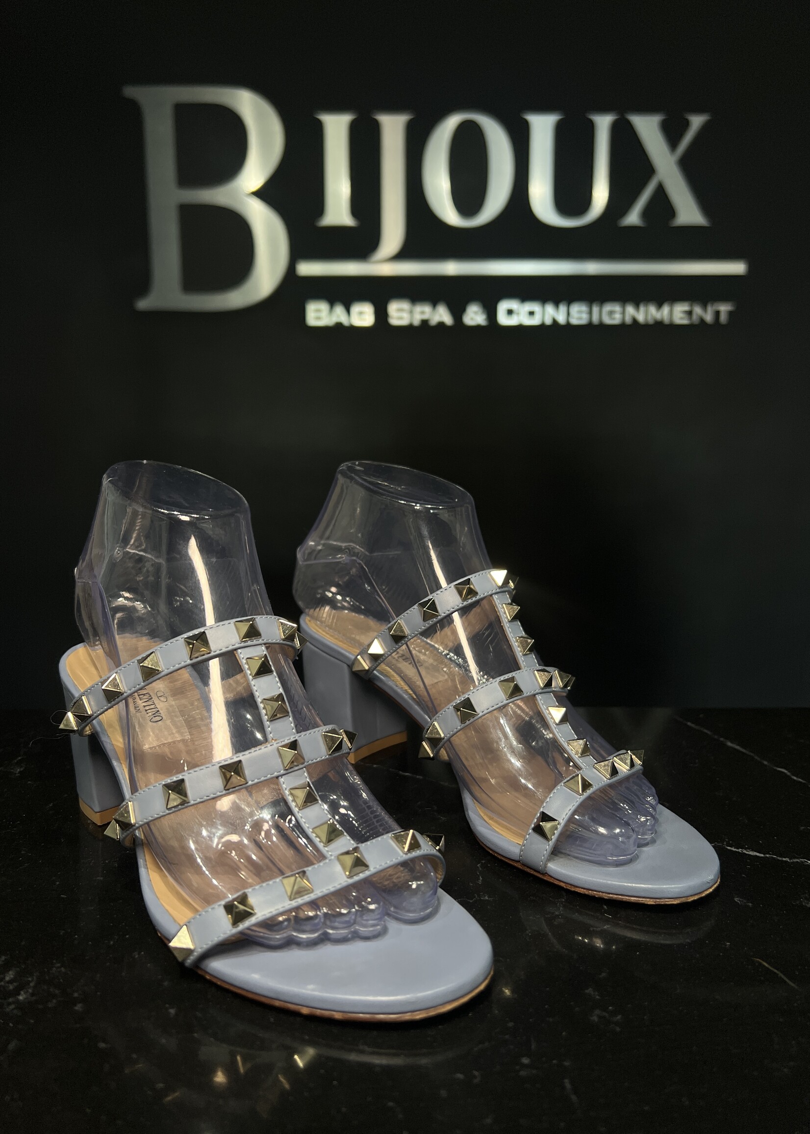 Valentino Valentino Rockstud Mules -36.5