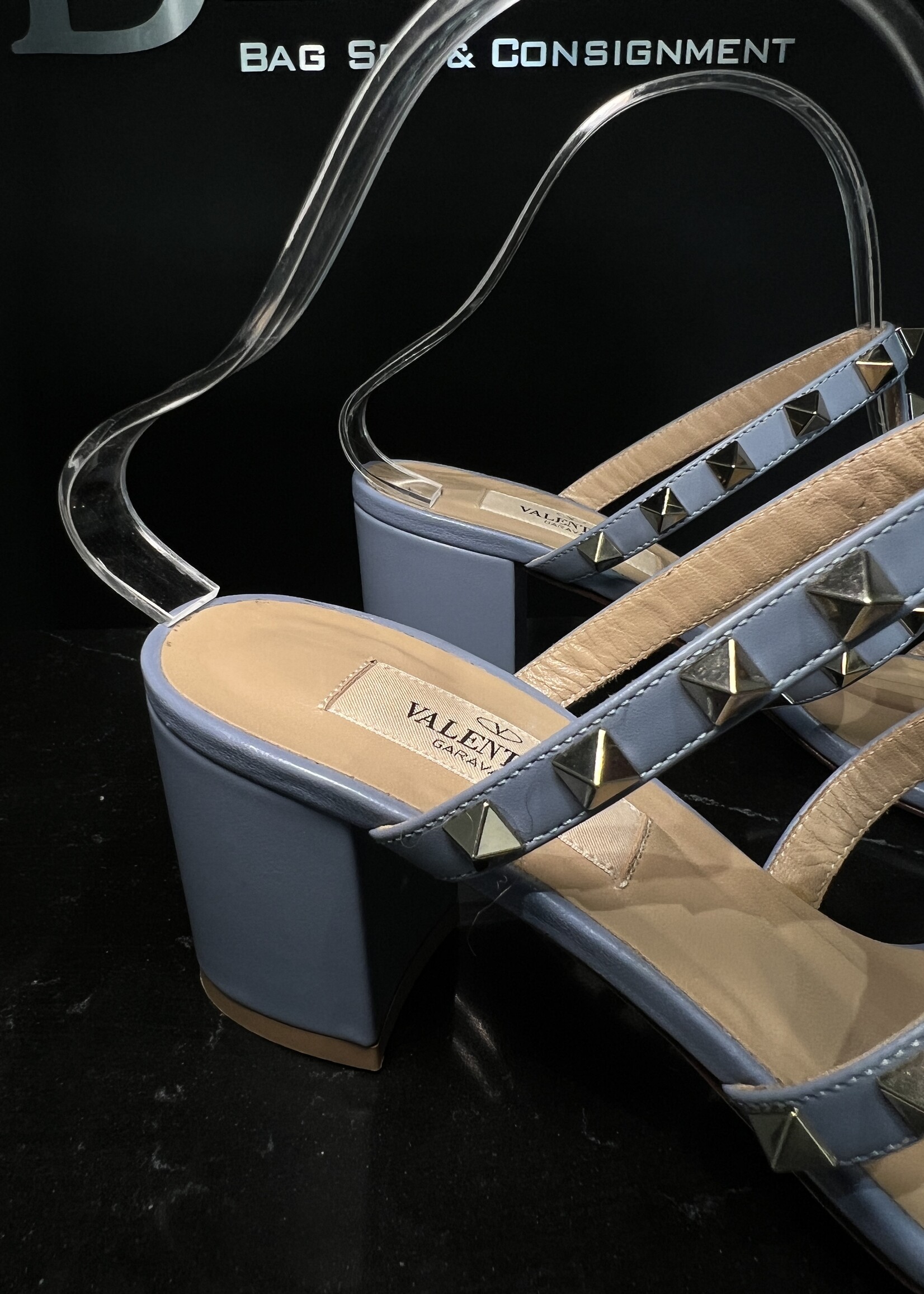 Valentino Valentino Rockstud Mules -36.5
