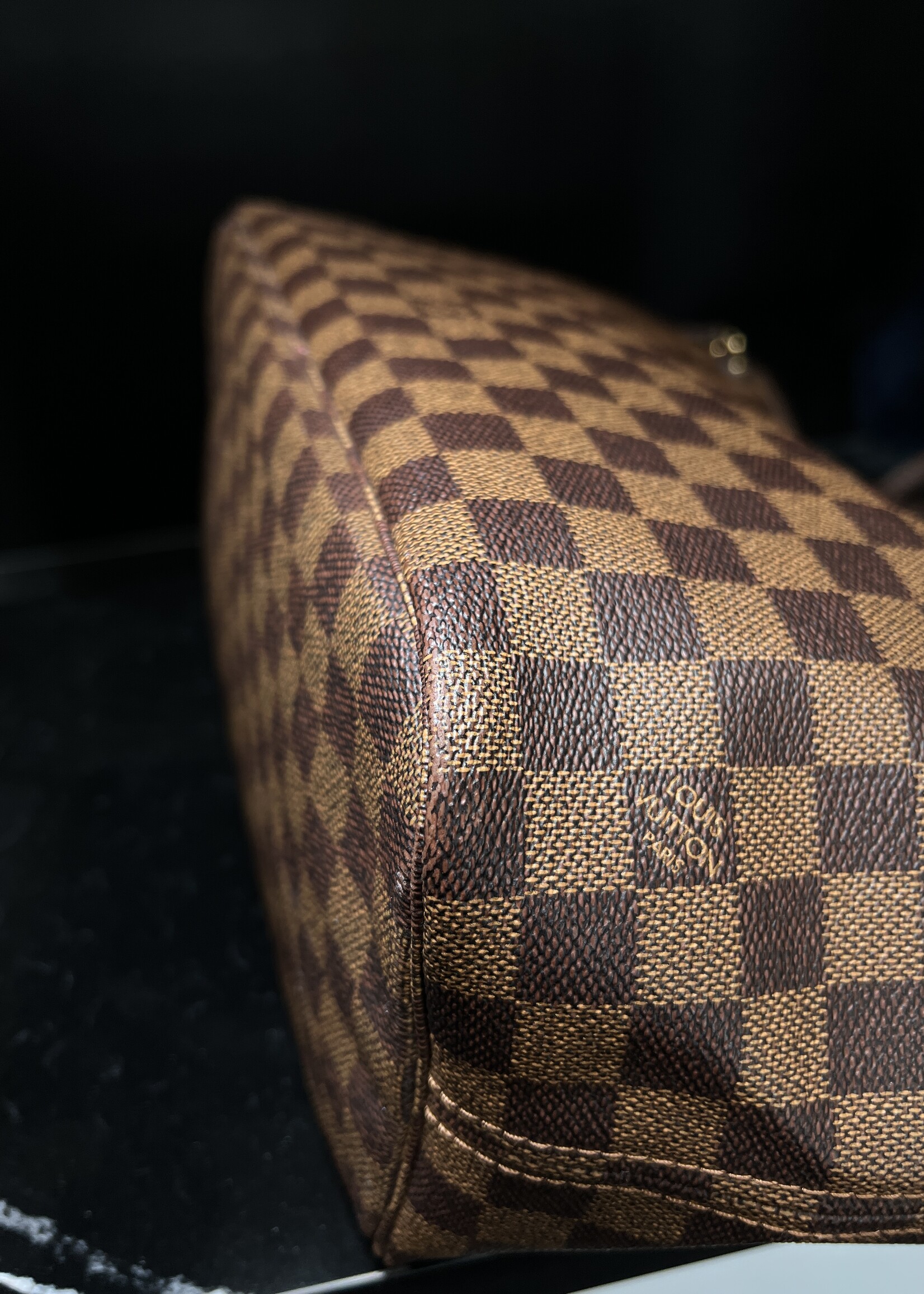 Louis Vuitton Louis Vuitton Neverfull MM Damier Ebene