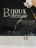 Christian Dior SOLD- Christian Dior Saddle Black GHW