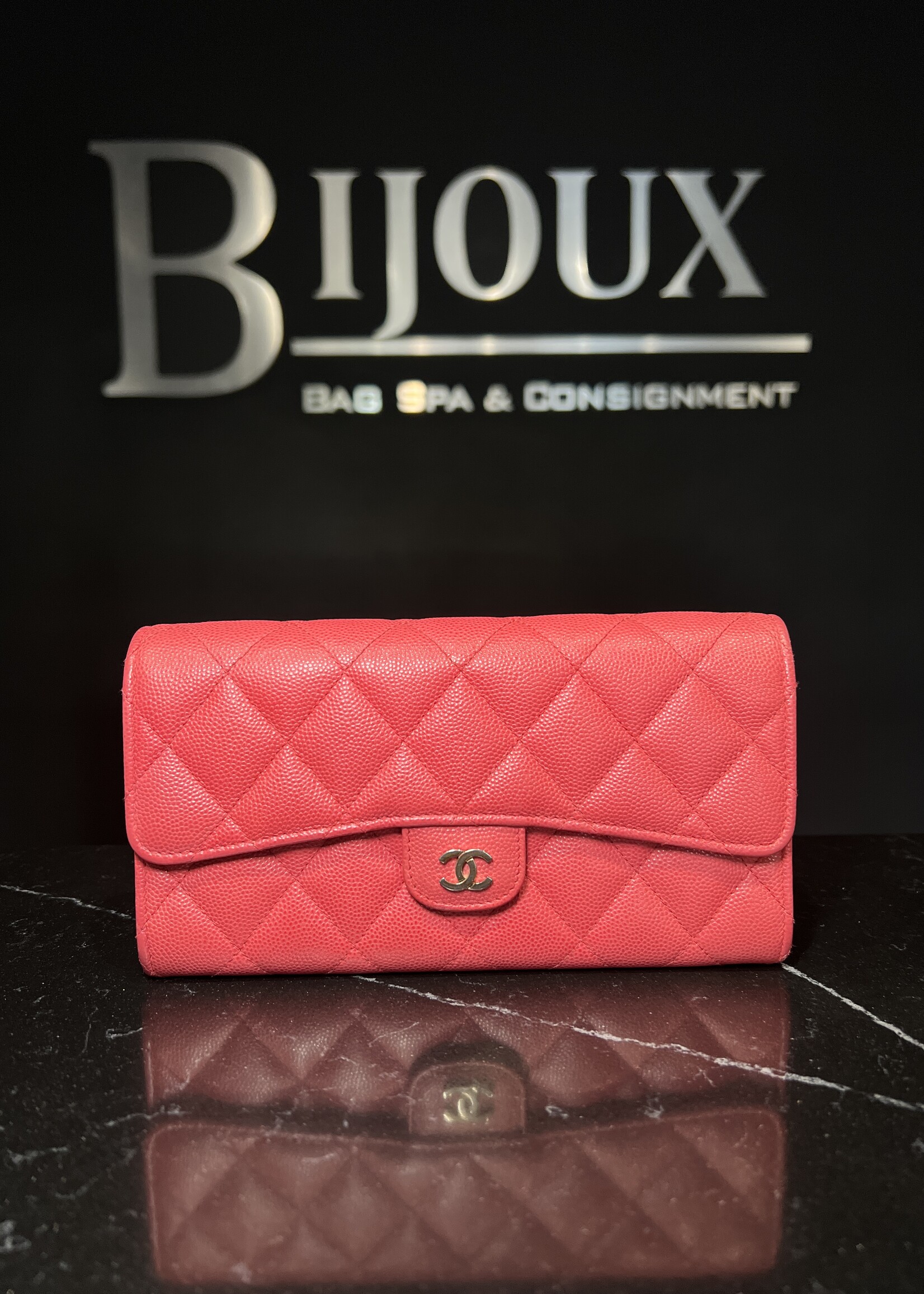 Chanel SOLD- Chanel CC Gusset Classic Flap Wallet