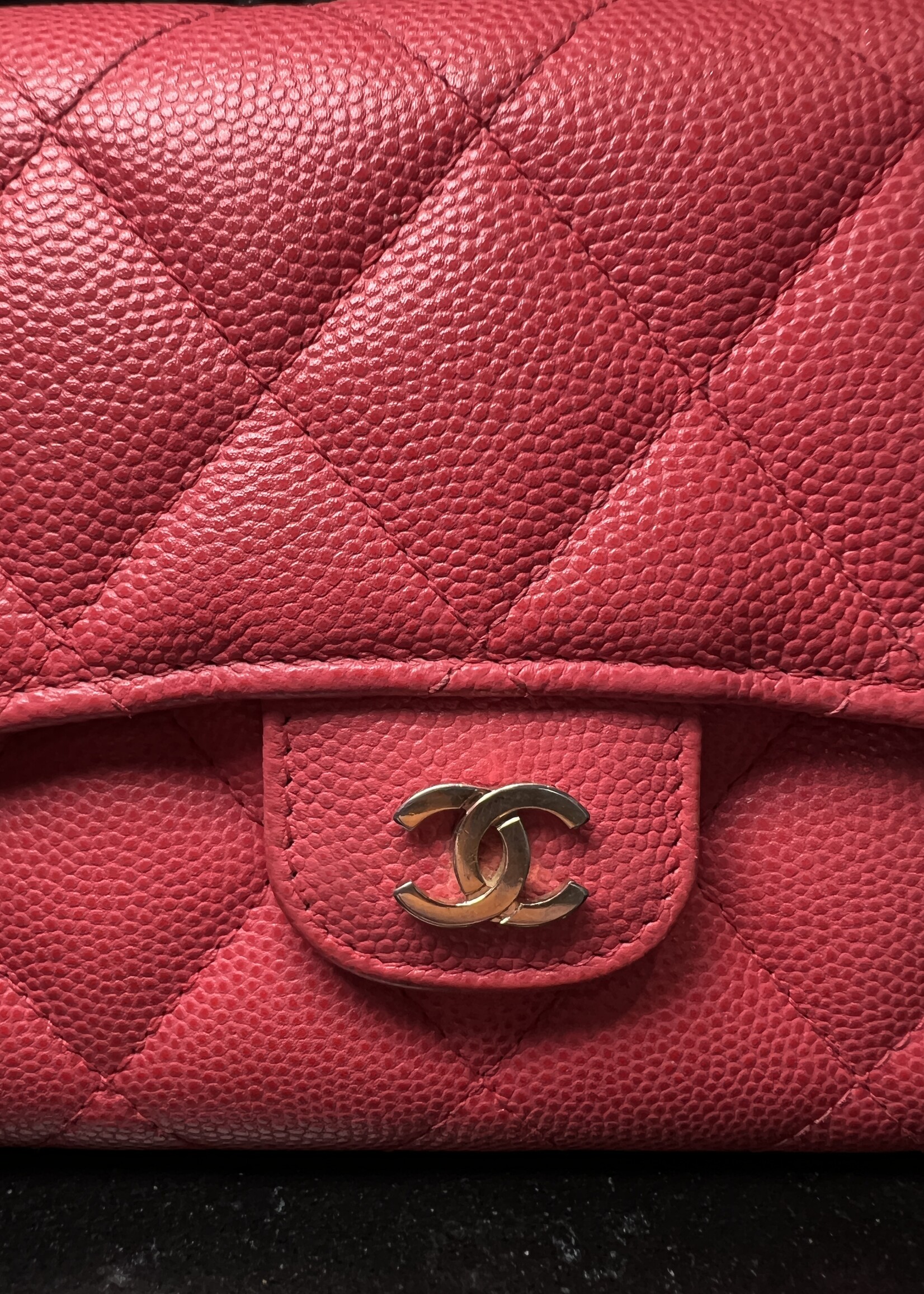 Chanel SOLD- Chanel CC Gusset Classic Flap Wallet