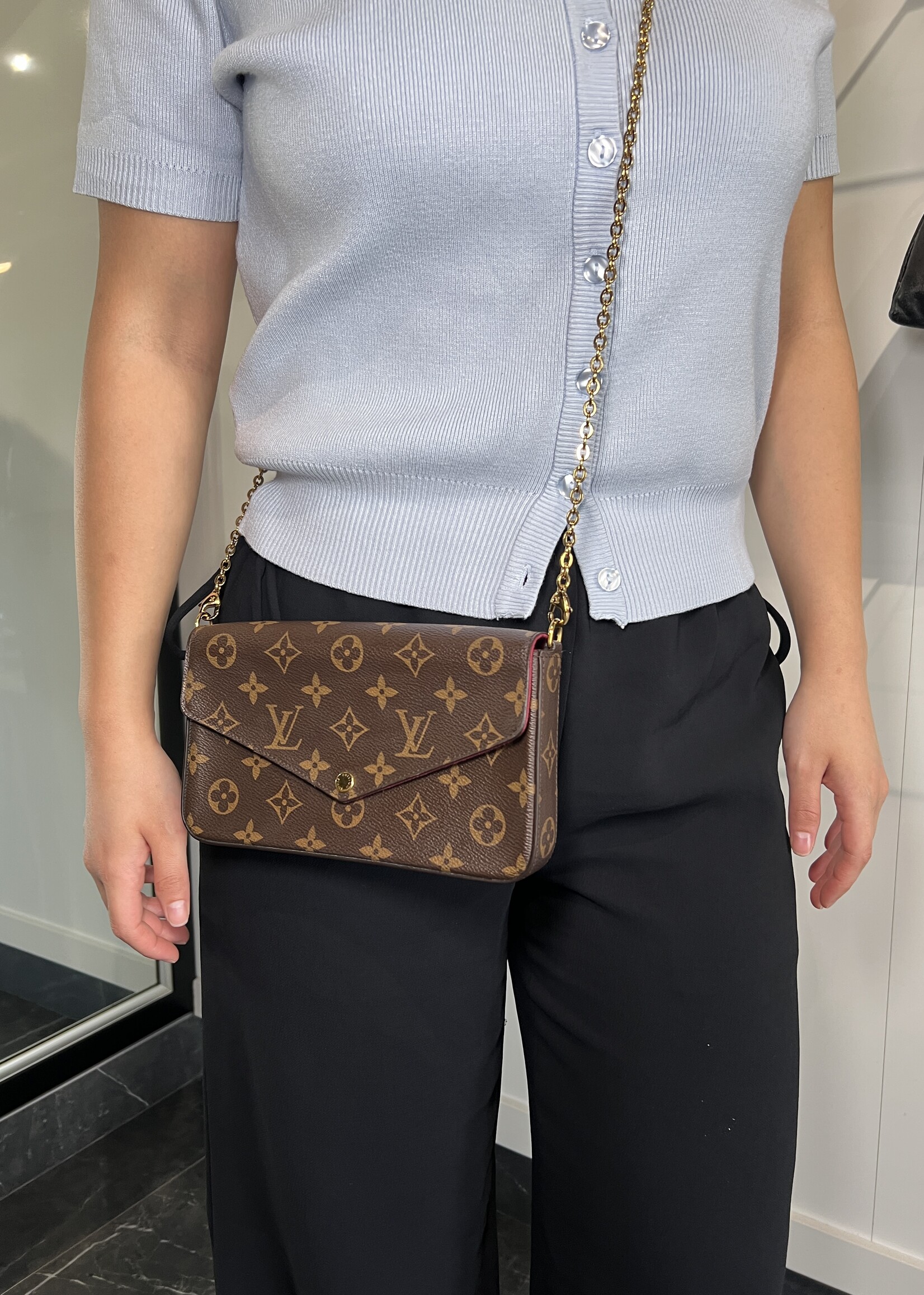 Louis Vuitton SOLD - Louis Vuitton Pochette Felicie Monogram