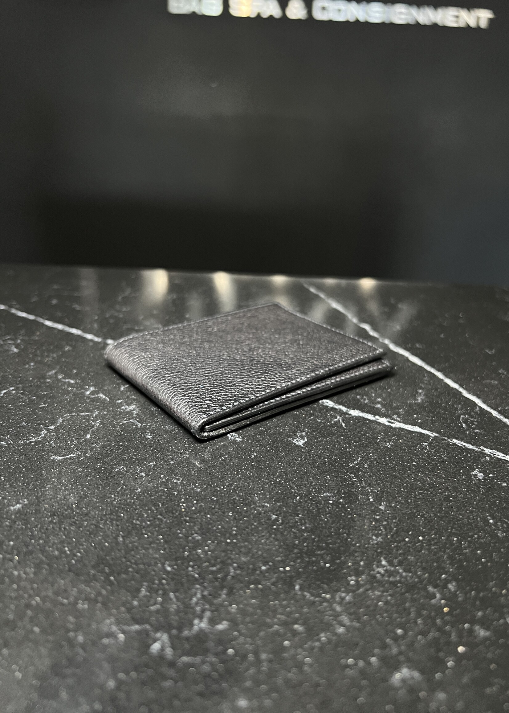 Hermes Hermes Black Guernesey Card Holder